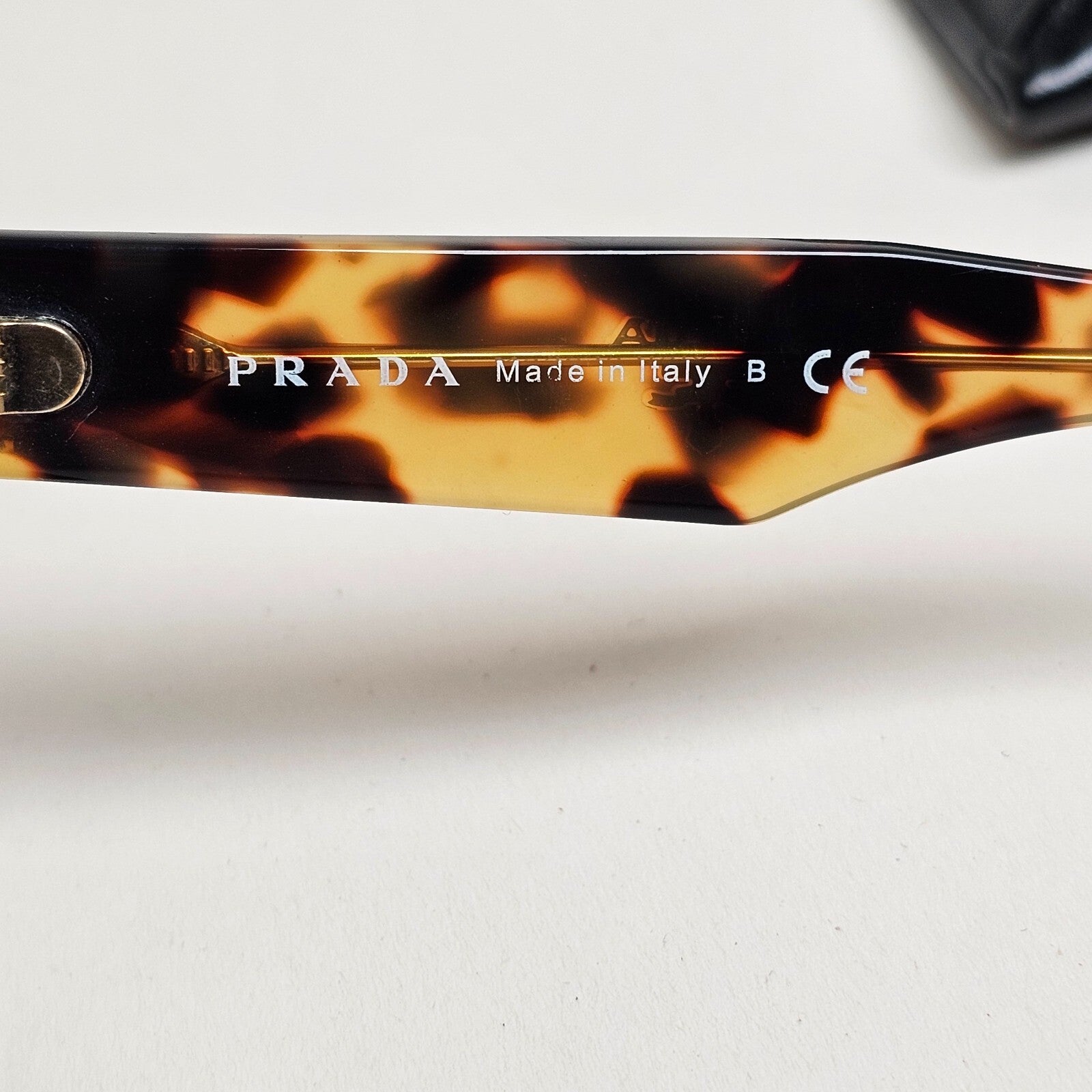 Prada Sunglasses 2014 Black Brown Tortoise Square PR10RS SPR 10R 1AB-0A7 130225