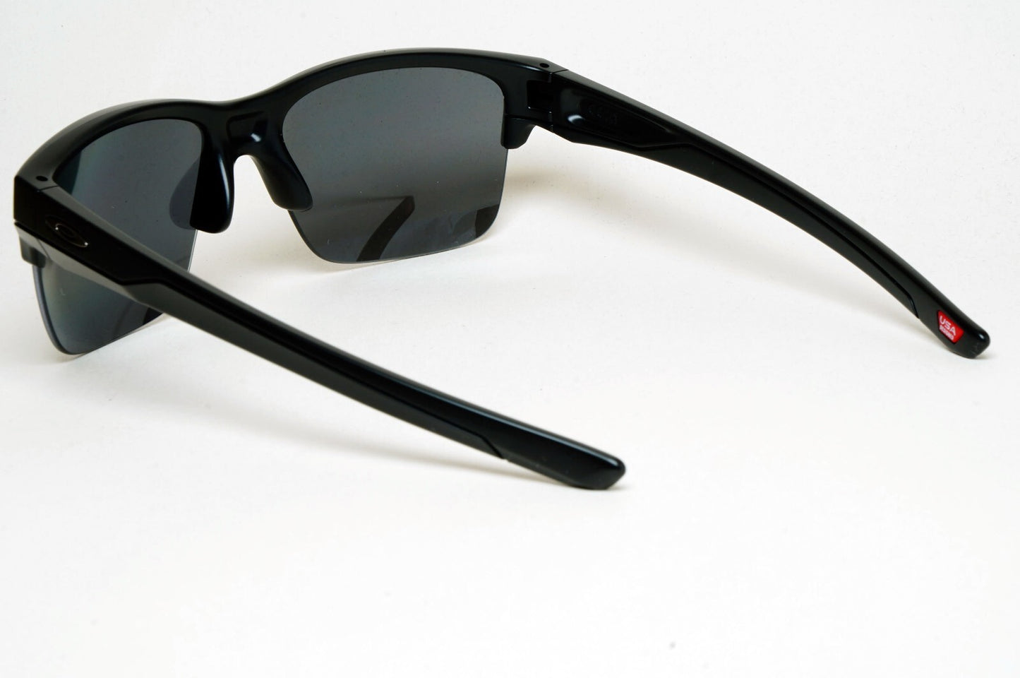 Oakley Sunglasses Polarized Thinklink Black Matte Iridium Grey Square OO 9316 11