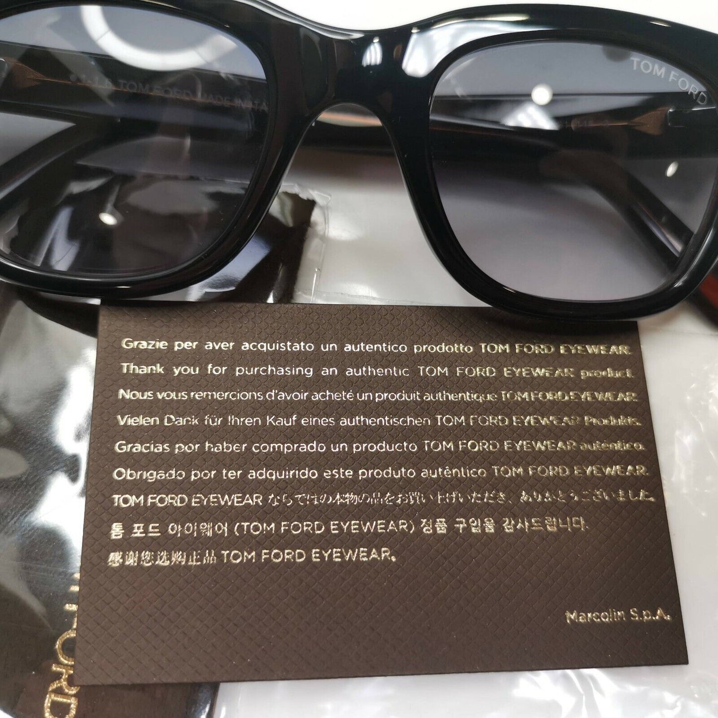Authentic TOM FORD Sunglasses Black Spectre Snowdon TF 237 05B 50mm James Bond
