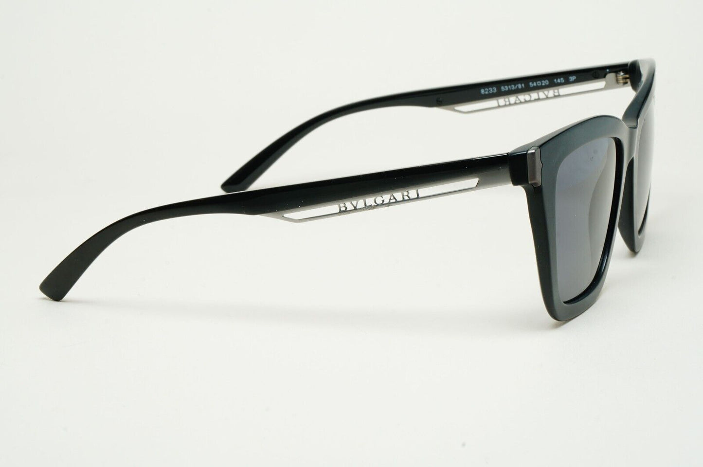 Bvlgari Sunglasses 2023 Black Square Polarized 8233 5313/81 120125