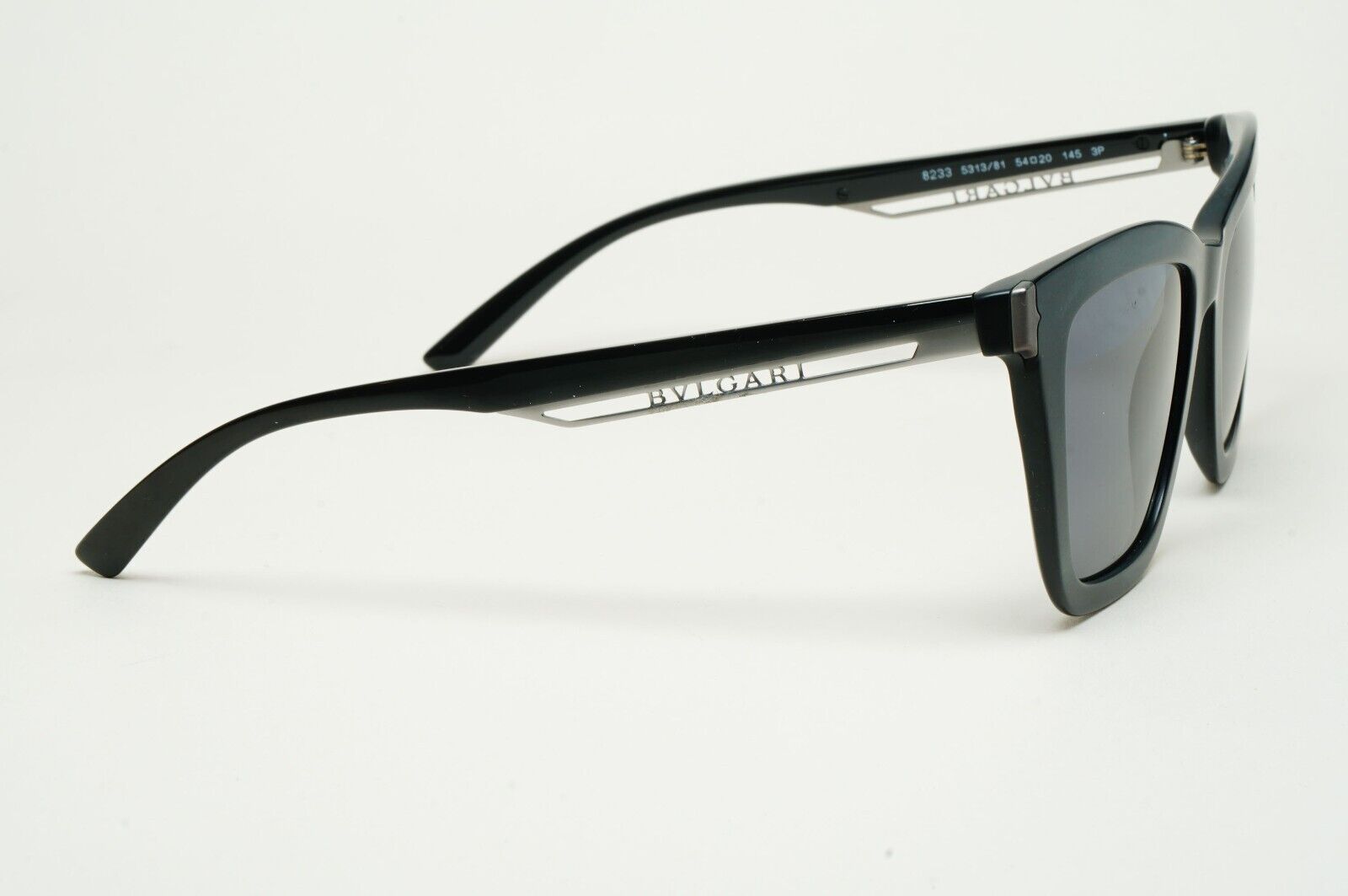 Bvlgari Sunglasses 2023 Black Square Polarized 8233 5313/81 120125