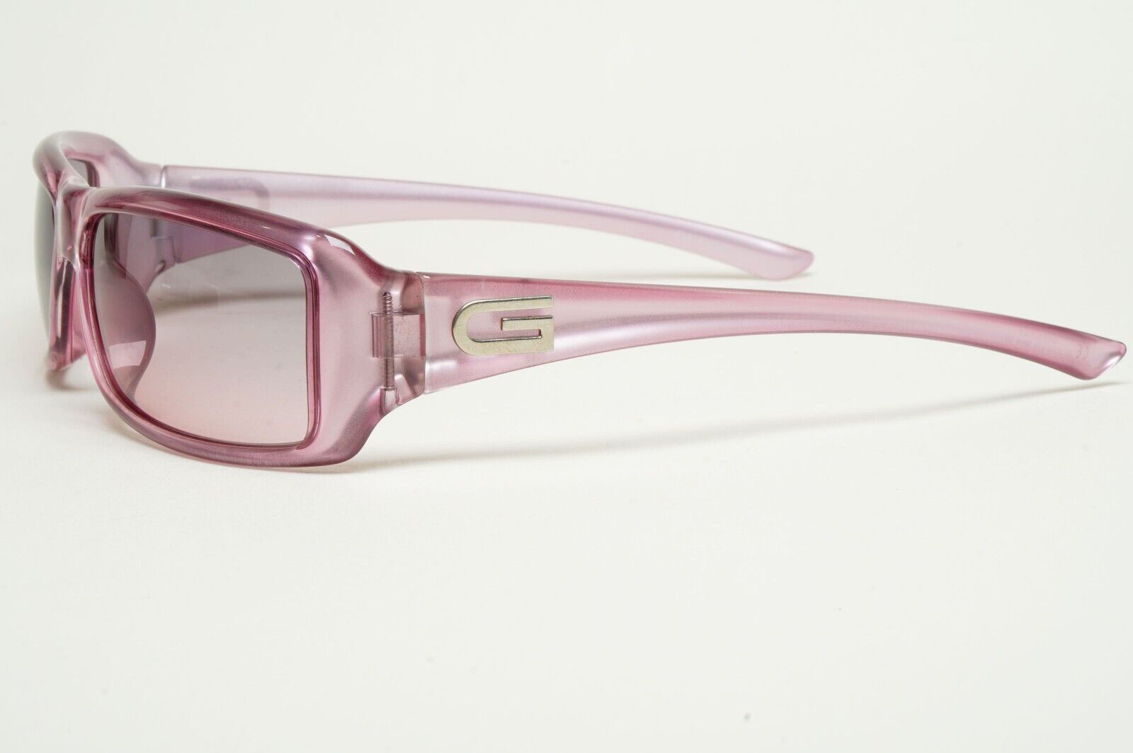Gucci Sunglasses 2002 Vintage Lilac Pale Pink Rectangle GG 2551/S LT8 050225