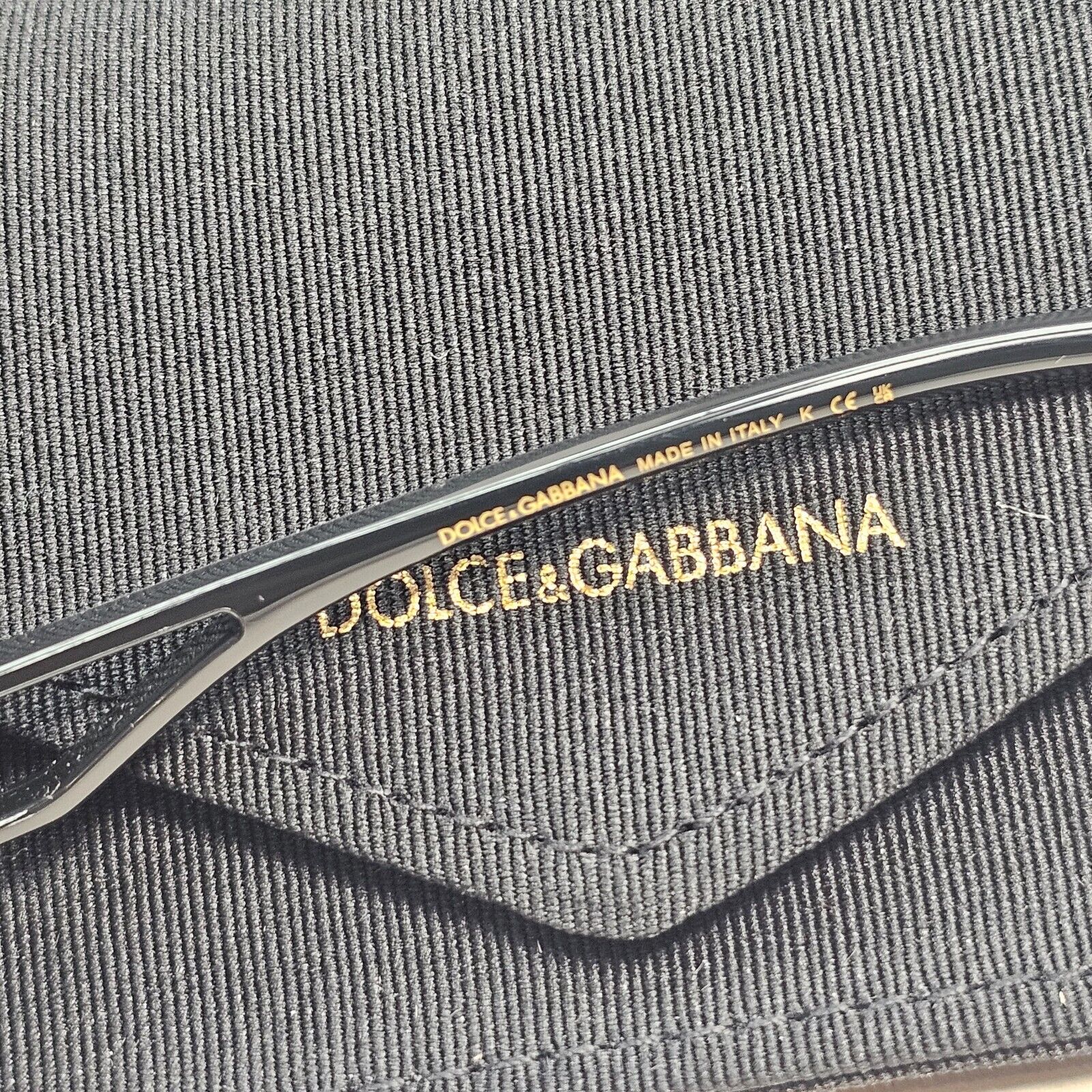 Dolce & Gabbana Black Gold Square Glossy Womens Sunglasses DG 5065 501 55mm