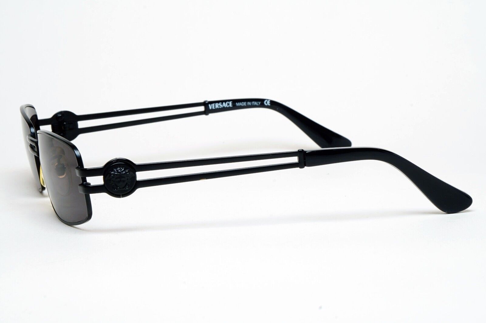 Gianni Versace Sunglasses 1996 Vintage Black Medusa MOD S40 COL 028 100225