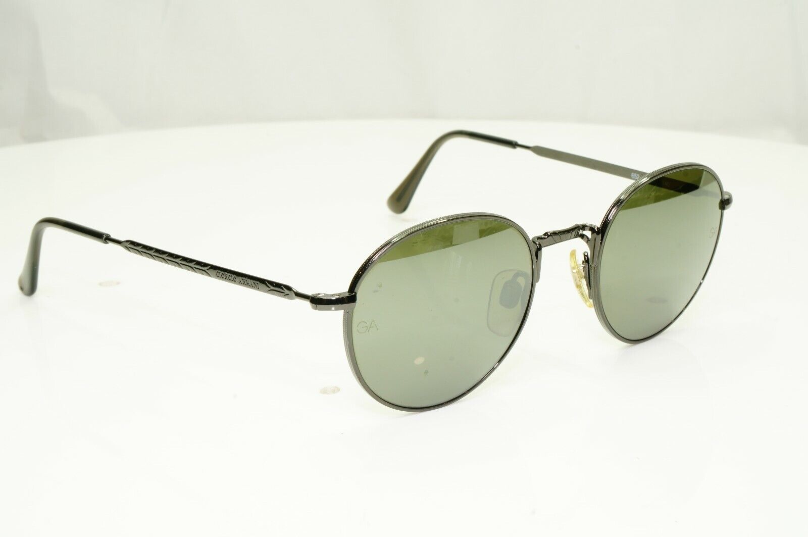 Authentic Giorgio Armani 1997 Vintage Sunglasses Gunmetal Men Women 652 976/36