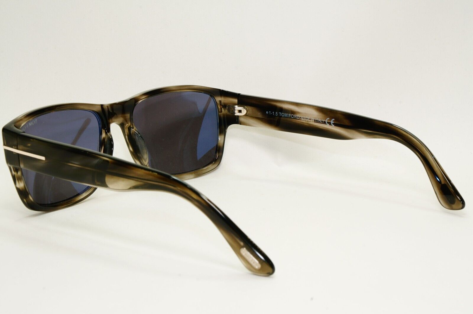 Tom Ford Sunglasses Mason Grey Brown Marble Tortoise Square TF 445 FT0445 56mm