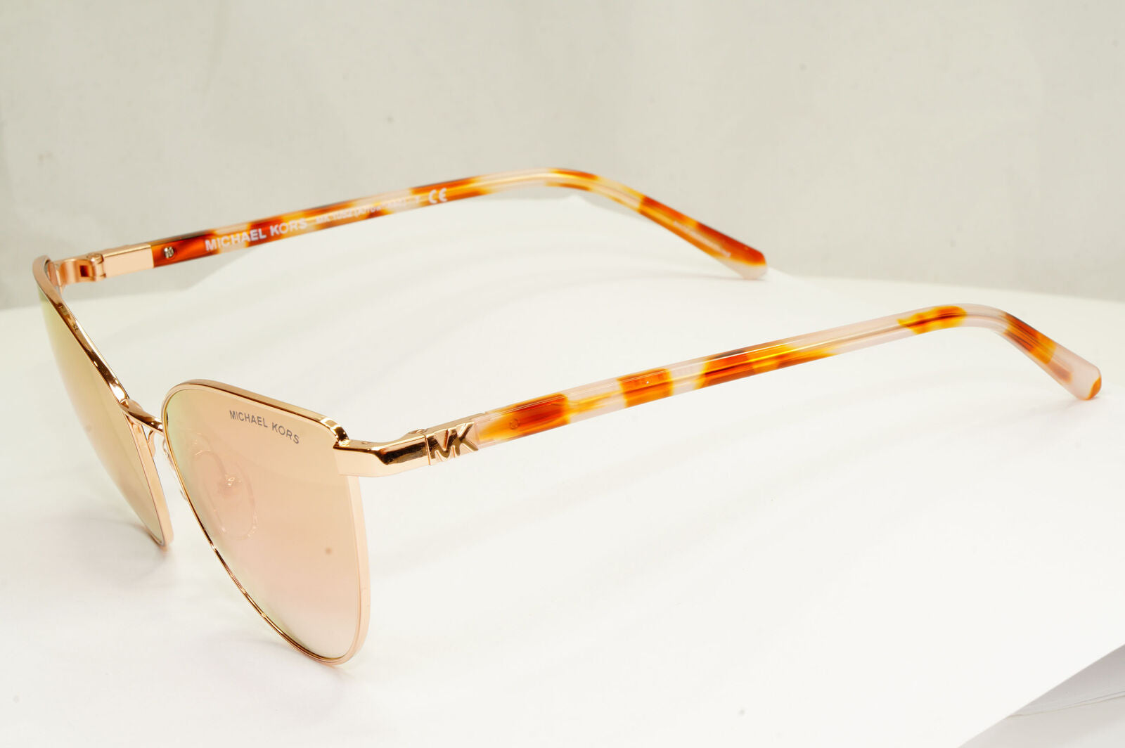 Michael Kors Womens Mirror Rose Gold Metal Sunglasses MK 1052 Arrowhead 11086F