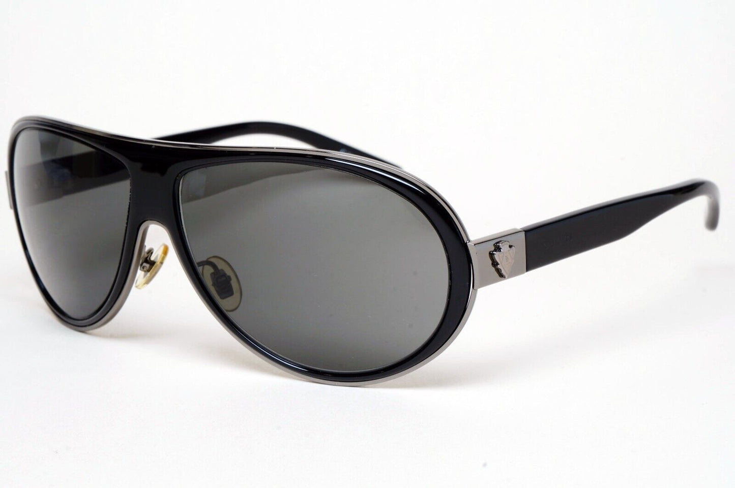 Gucci Sunglasses 2003 Vintage Black Pilot Grey Unisex GG 1890/S CVLP9 060125
