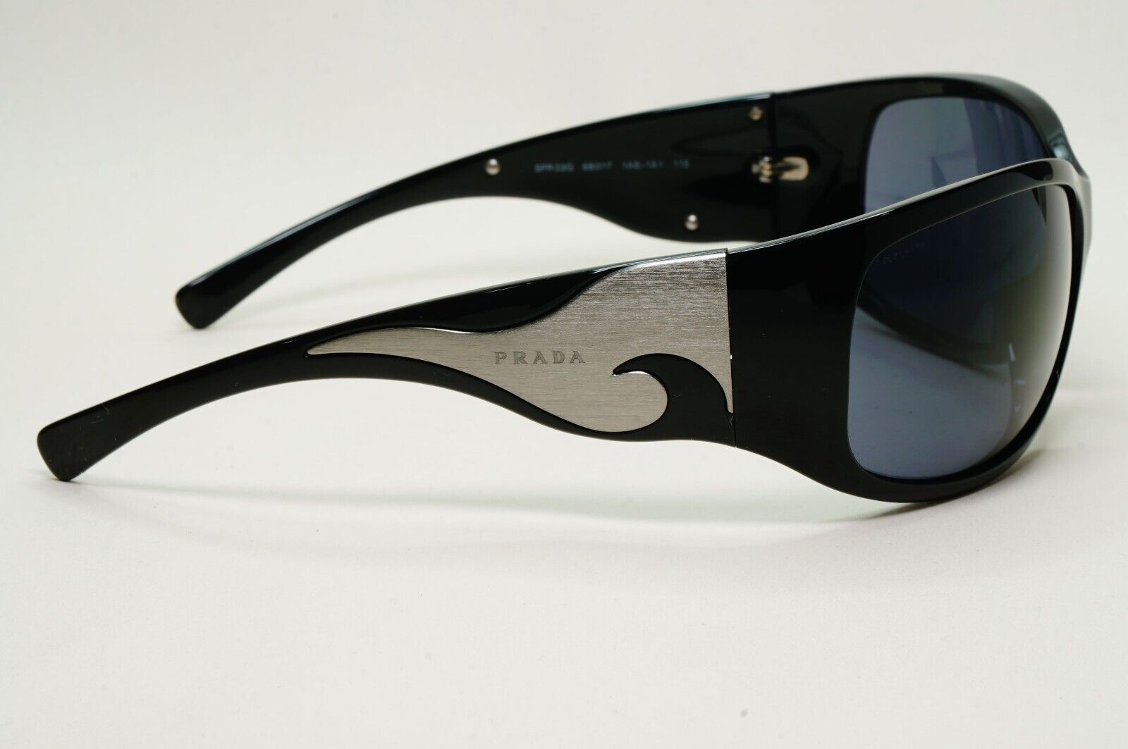 Prada Sunglasses 2006 Vintage Flame Wave Black PR03GS SPR 03G 1AB-1A1 061024
