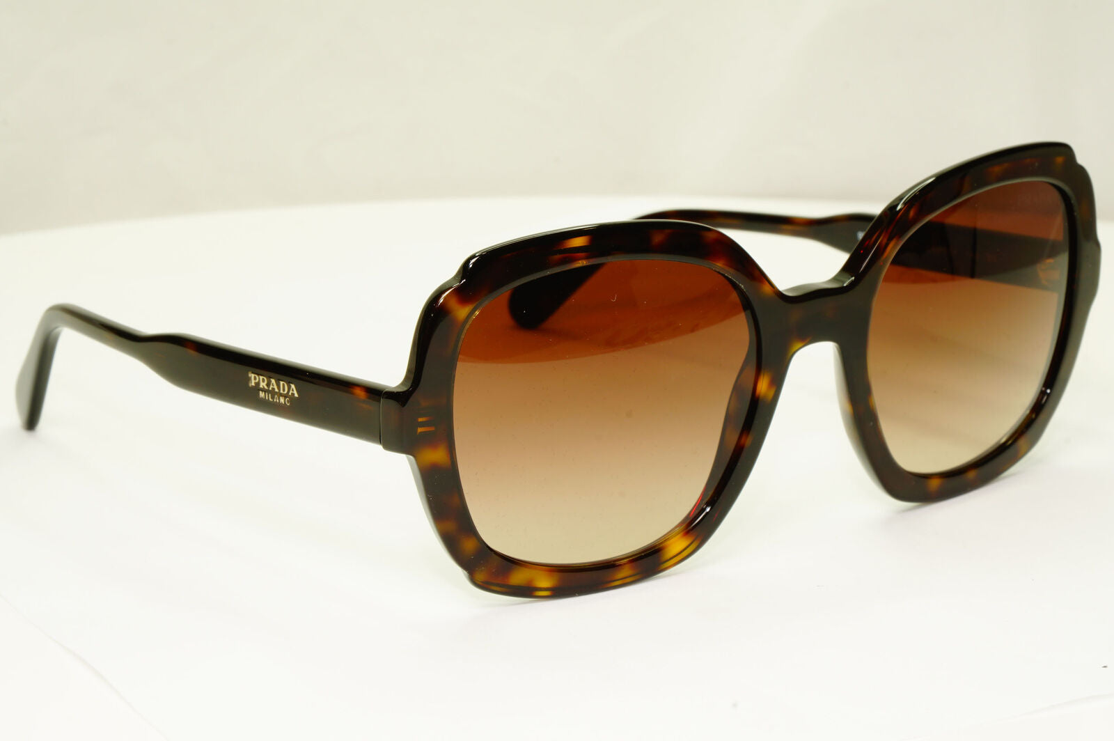 Prada Tortoise Milano Sunglasses Brown Gradient SPR SPR 16U 2AU-6S1 PR16US