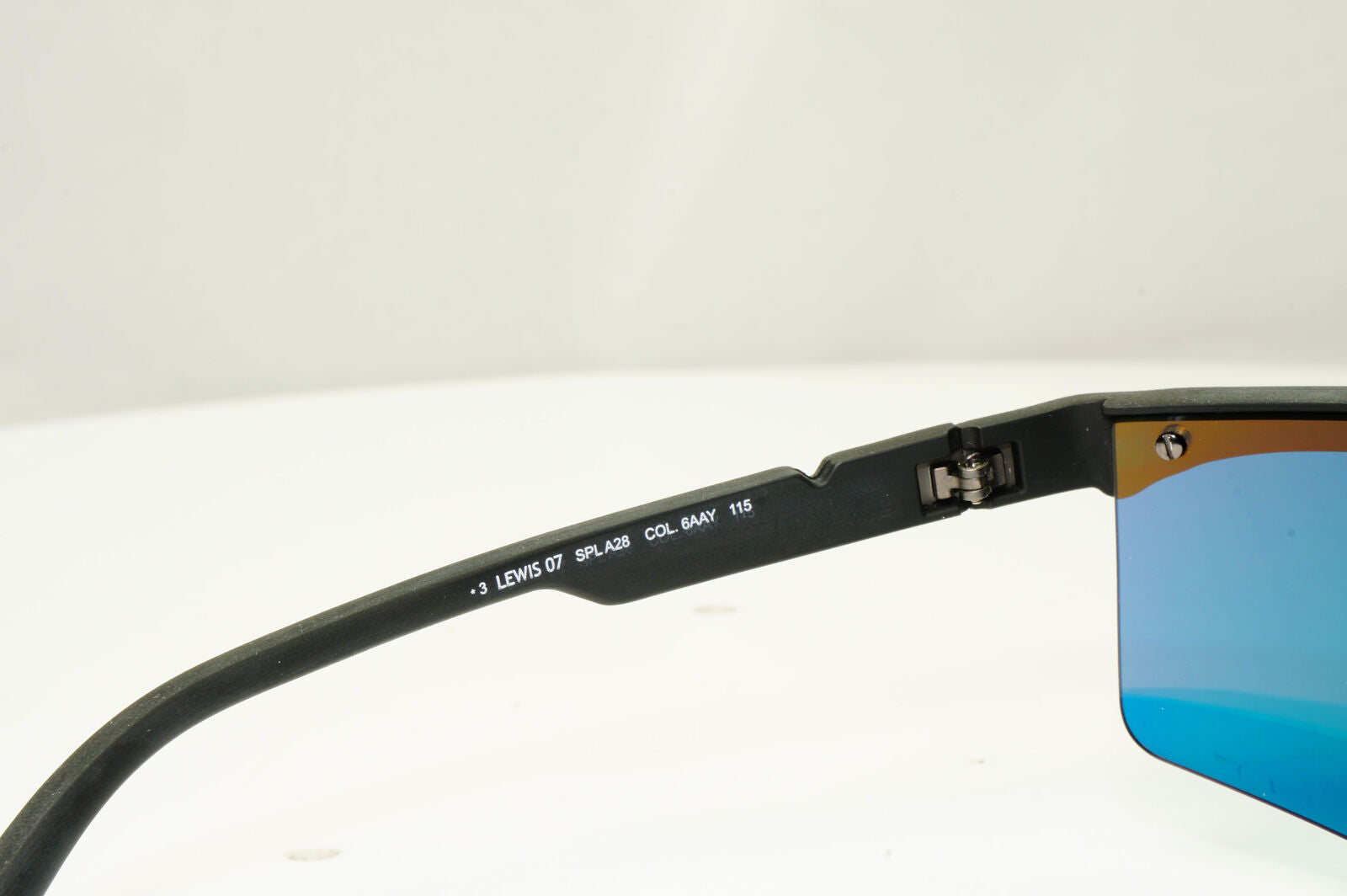 Police Lewis Hamilton F1 Sunglasses Gold Orange Mirror Shield SPL A28 COL 6AAY
