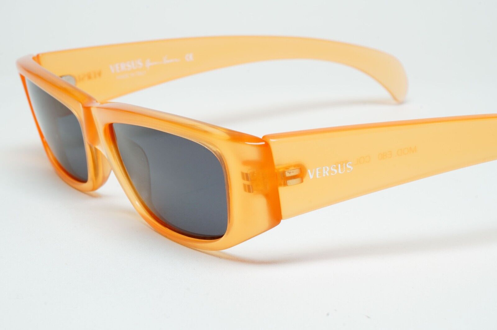 Versus Sunglasses 1996 by Gianni Versace Vintage Orange Matte MOD E80 COL 692