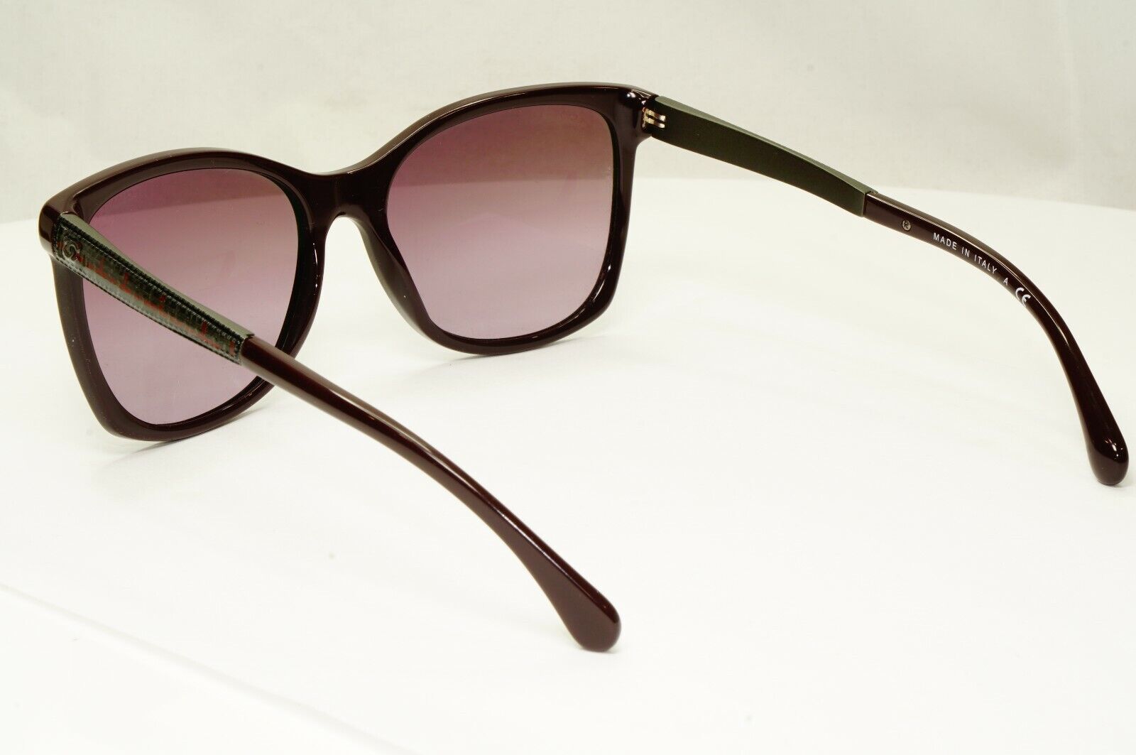Chanel Sunglasses Burgundy Bordo Gradient Square Womens 5348 1461/S1 25640
