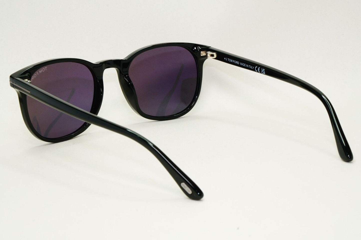 Tom Ford Sunglasses Ansel Black Glossy Square FT 0858-N TF 858-N 01A 51mm