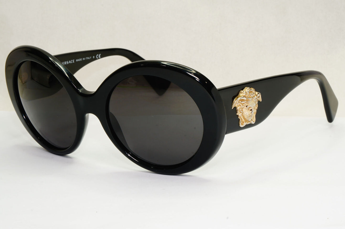 Versace Sunglasses Black Gold Large Medusa Oversized MOD VE 4298 GB1/11 180224