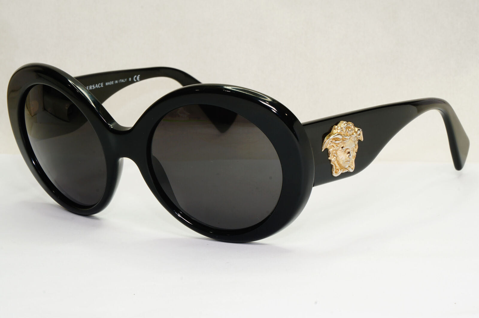 Versace Sunglasses Black Gold Large Medusa Oversized MOD VE 4298 GB1/11 180224