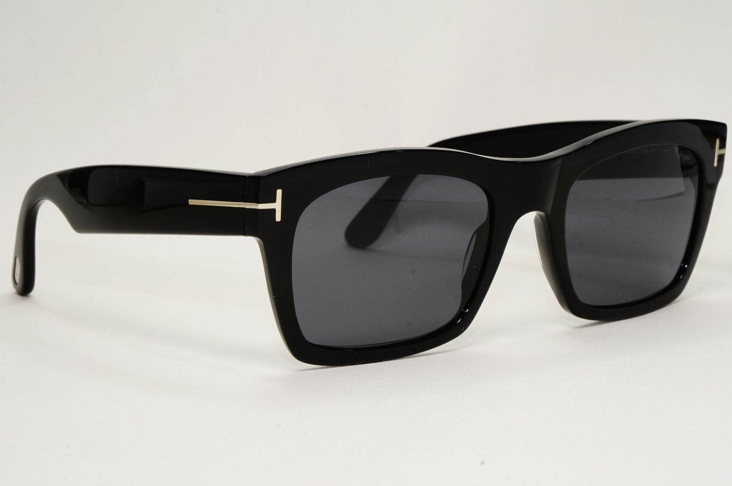 Tom Ford Sunglasses Black Glossy Square Gold Nico FT1062 TF 1062 01A 56mm [A]