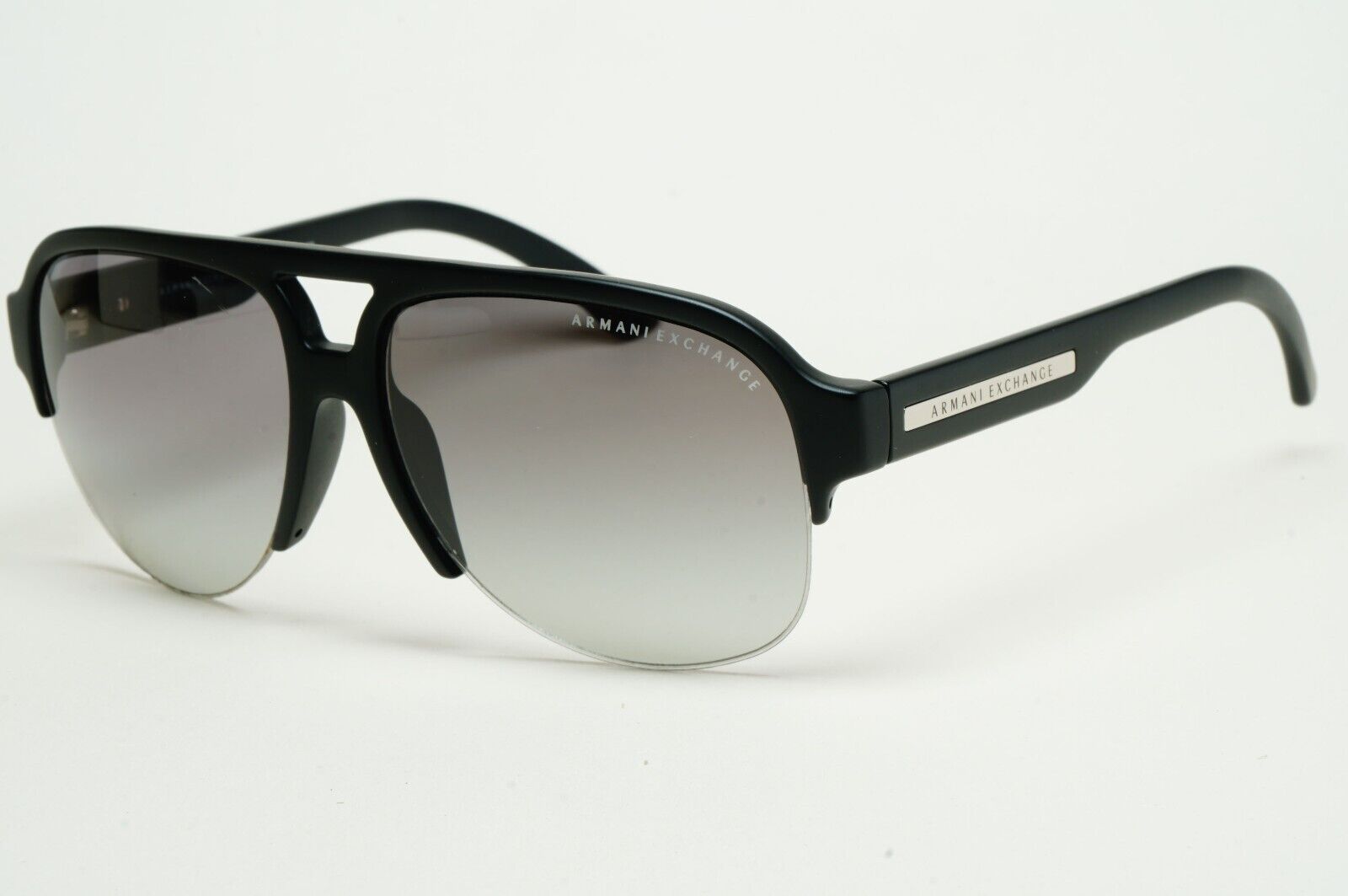 Armani Exchange Sunglasses 2015 Black Grey Pilot AX 4019 8078/11 221124