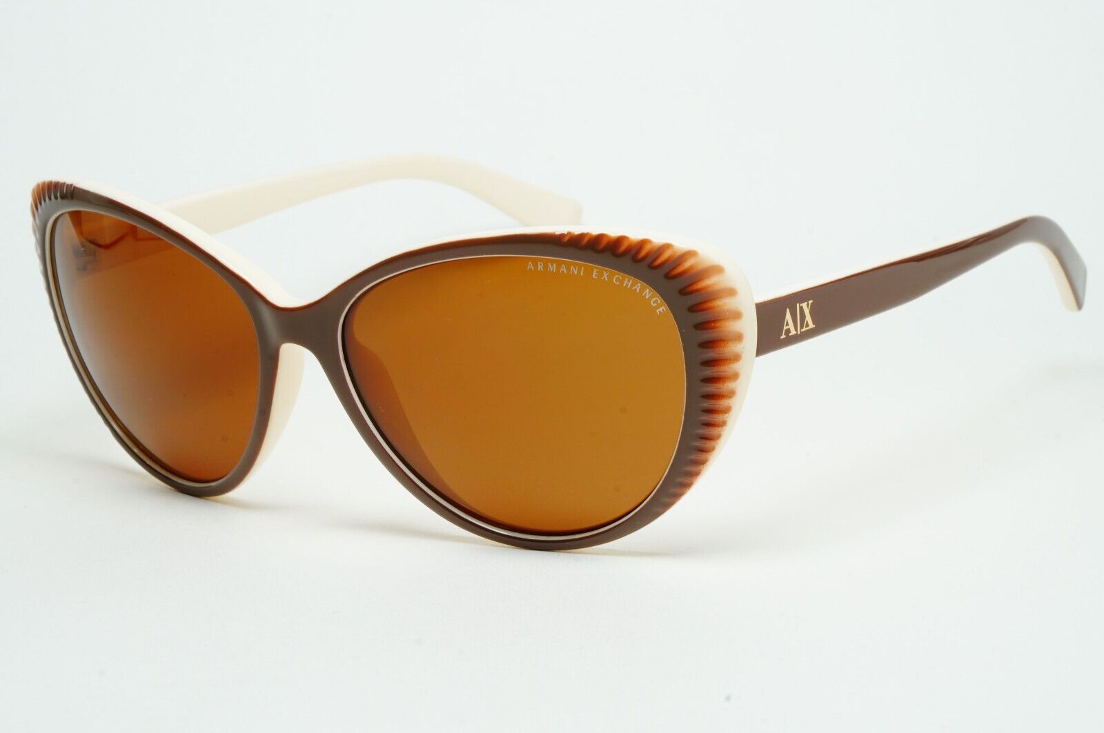 Armani Exchange Sunglasses 2015 Brown Cat Eye AX 4013 8058/73 221124