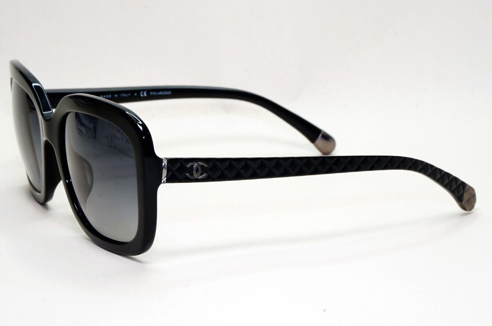 Chanel Sunglasses Black Polarised Square Grey Gradient 5329-A c.501/S8 171024