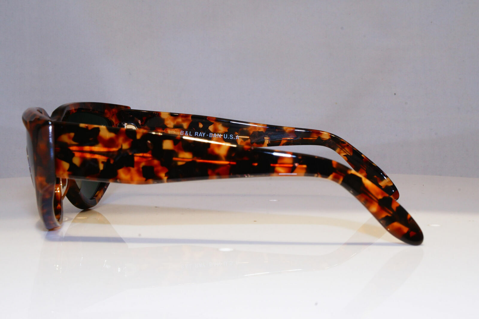 Authentic Bausch & Lomb Ray-Ban Vintage 1983 Onyx Hipster Sunglasses Brown W0804