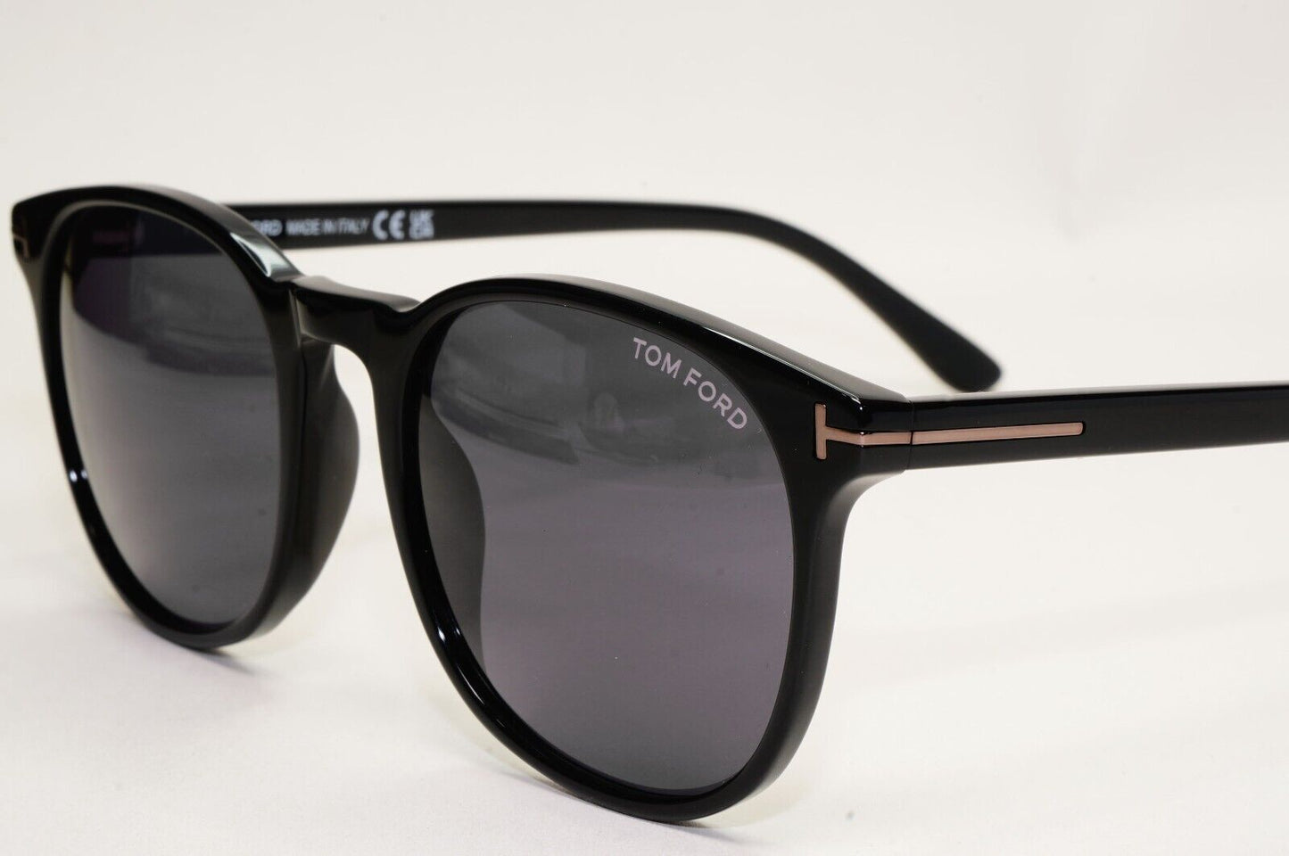 Tom Ford Sunglasses Ansel Black Glossy Square FT 0858-N TF 858-N 01A 53mm