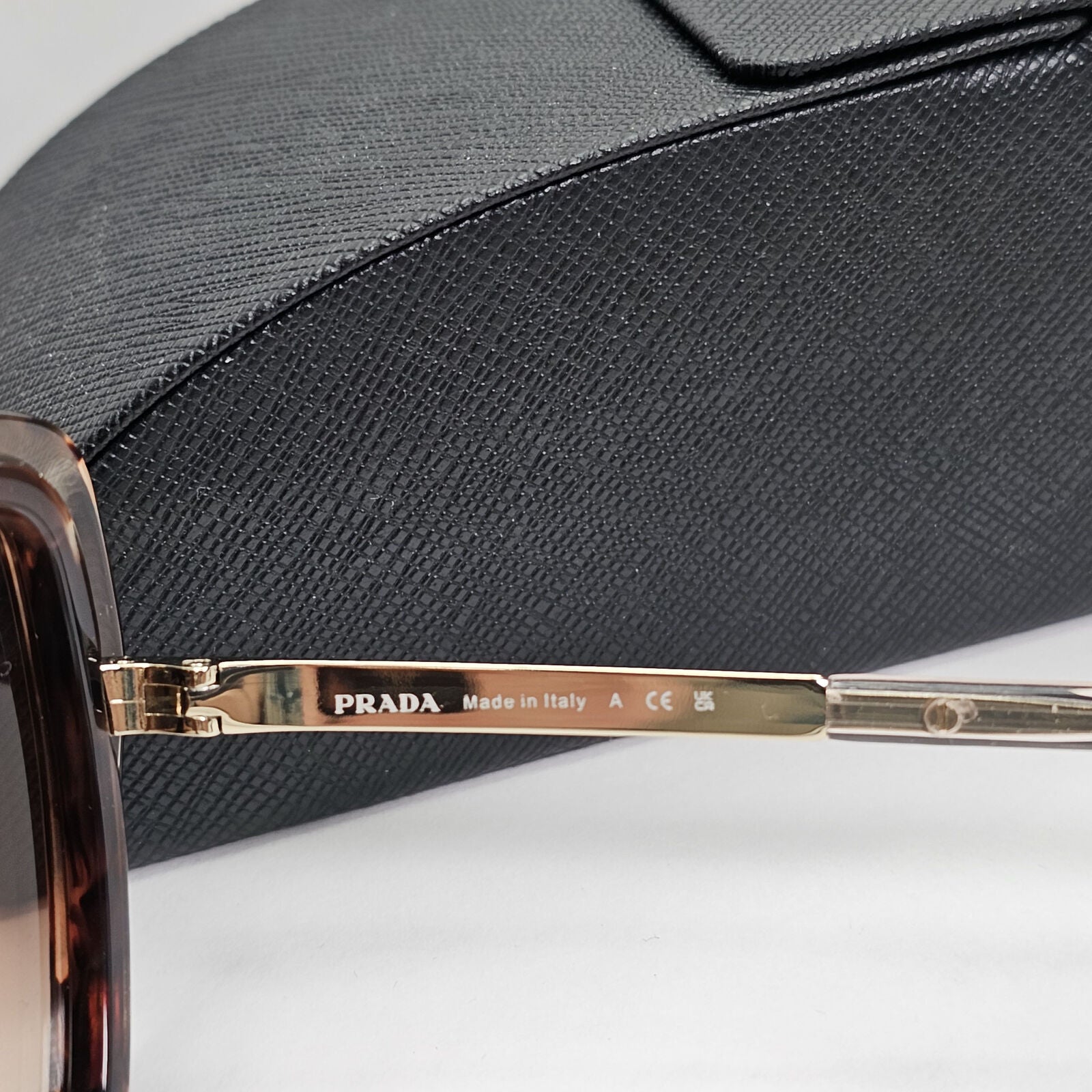 Prada Sunglasses Caramel Brown Honey Gold Square PR53YS SPR 53Y 04Y-0A6 050124