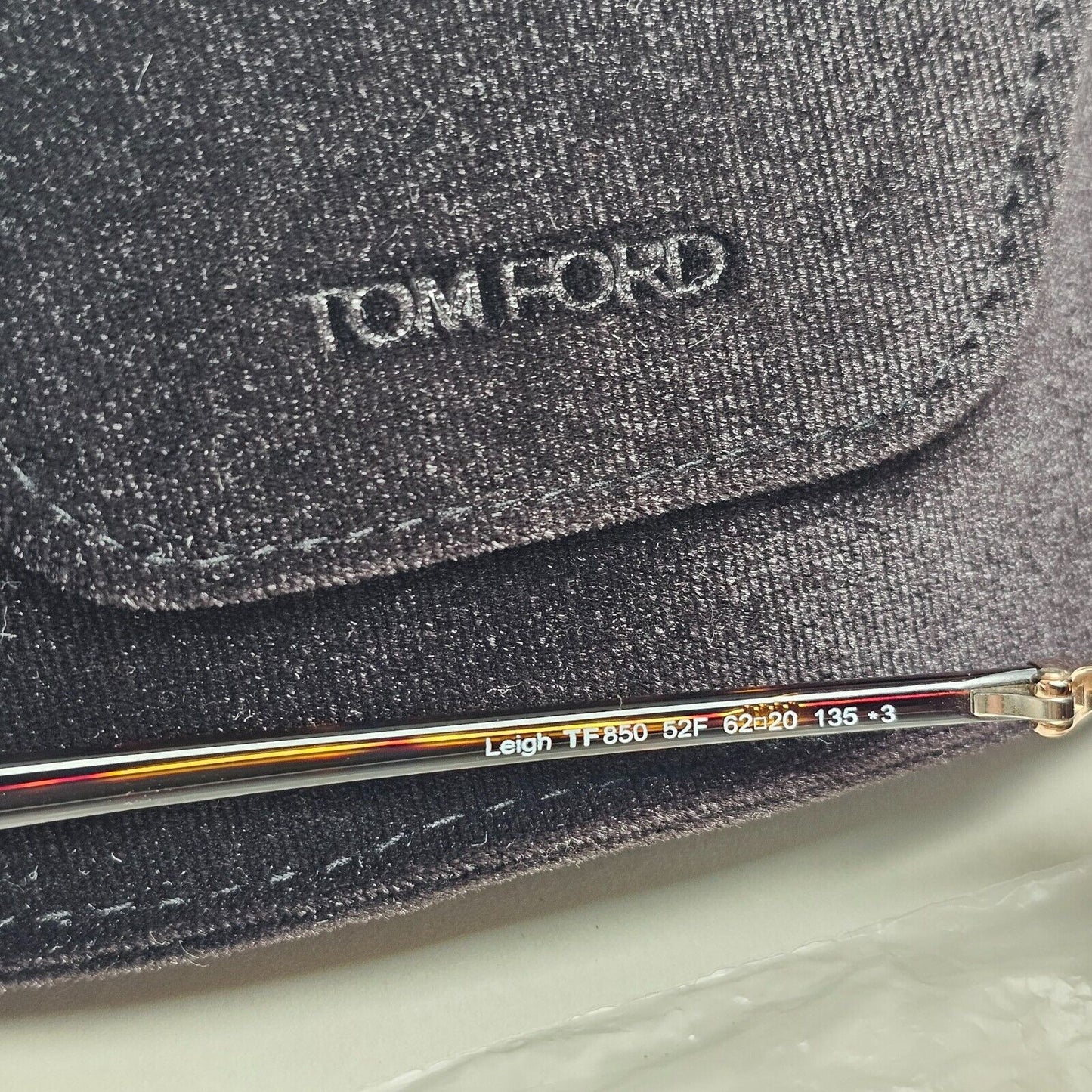 Tom Ford Sunglasses Leigh Brown Tortoiseshell Gradient Cat Eye FT0850 TF 850 52F
