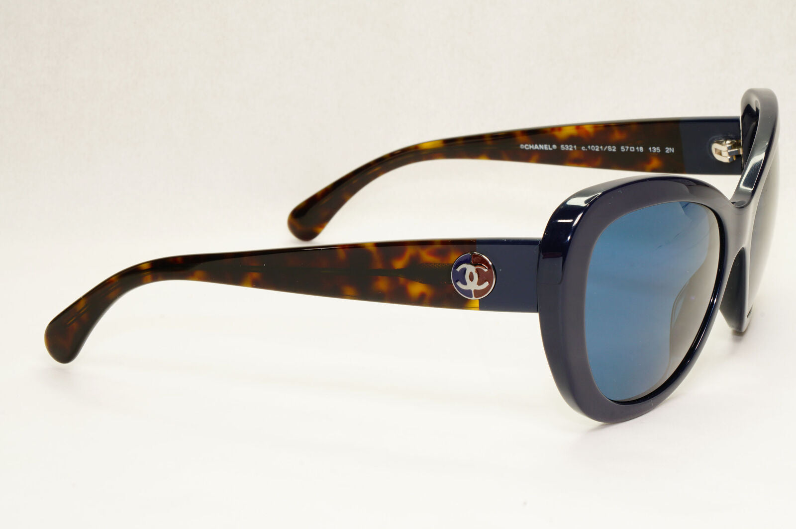 Chanel Sunglasses Dark Blue Brown Tortoiseshell 5321 c.1021/S2 191223