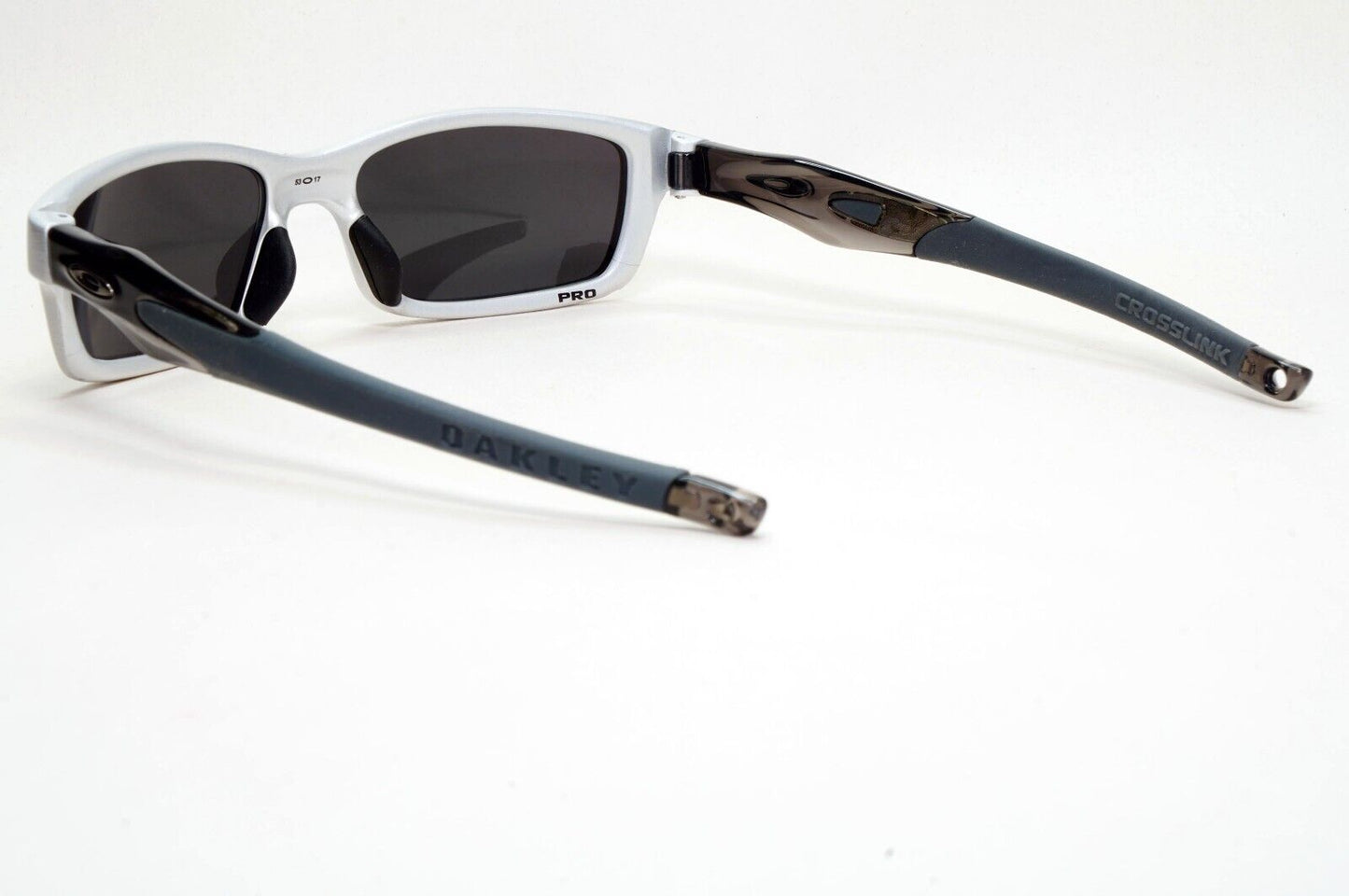 Oakley Sunglasses Crosslink Pro Aluminum Brushed Metal Frame Grey OX 3127 07