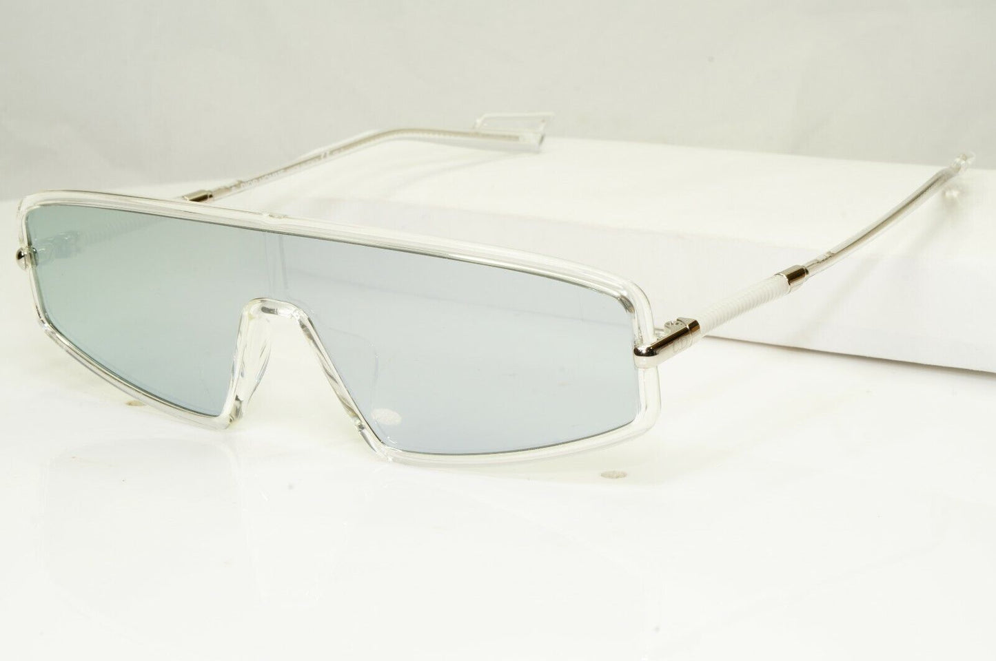 Dior Silver Visor Mask Homme Mens Sunglasses Mirror Visor Shield Mercure 9000T