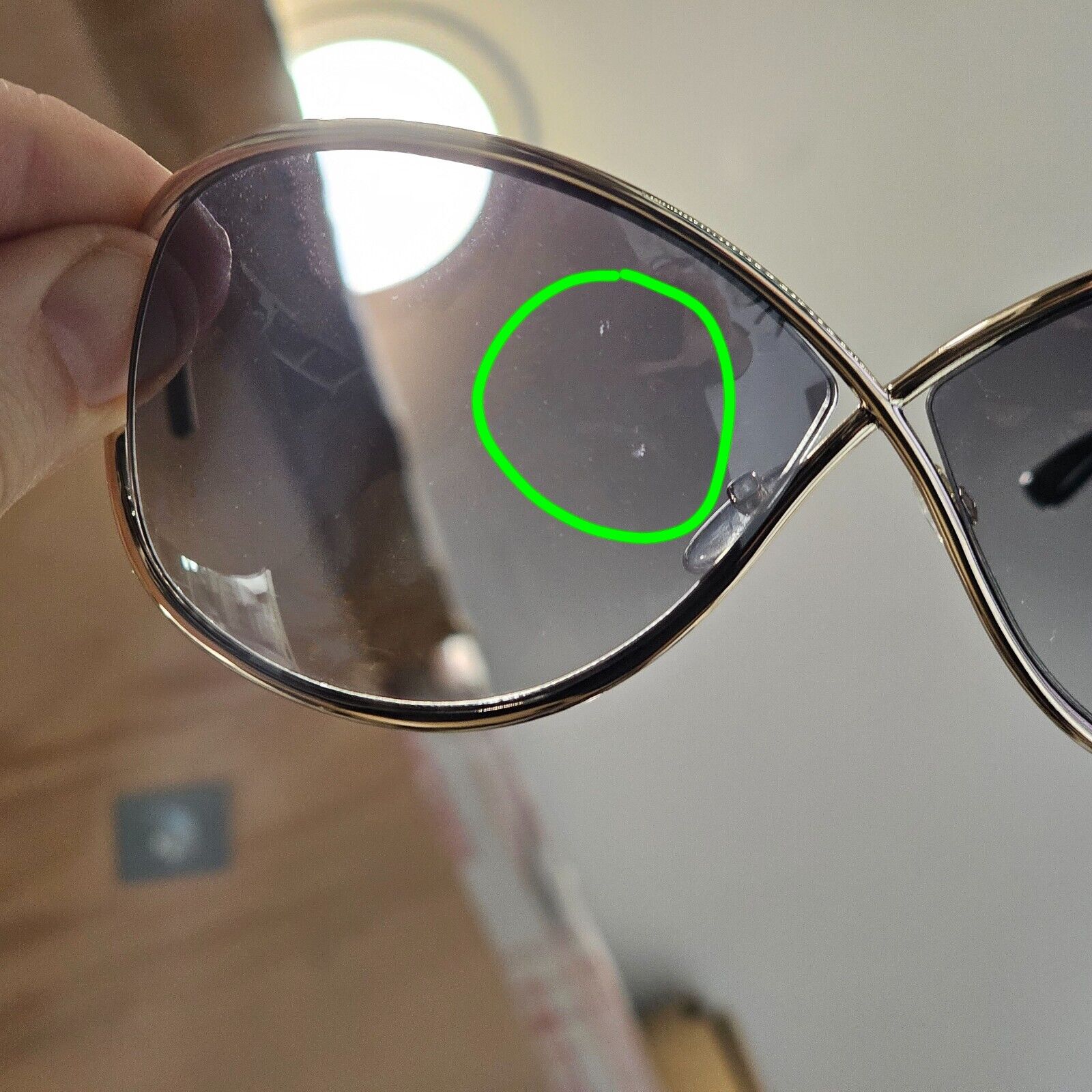 Tom Ford Sunglasses Miranda Gold Grey Gradient Smoke FT0130 TF 130 28B 220324