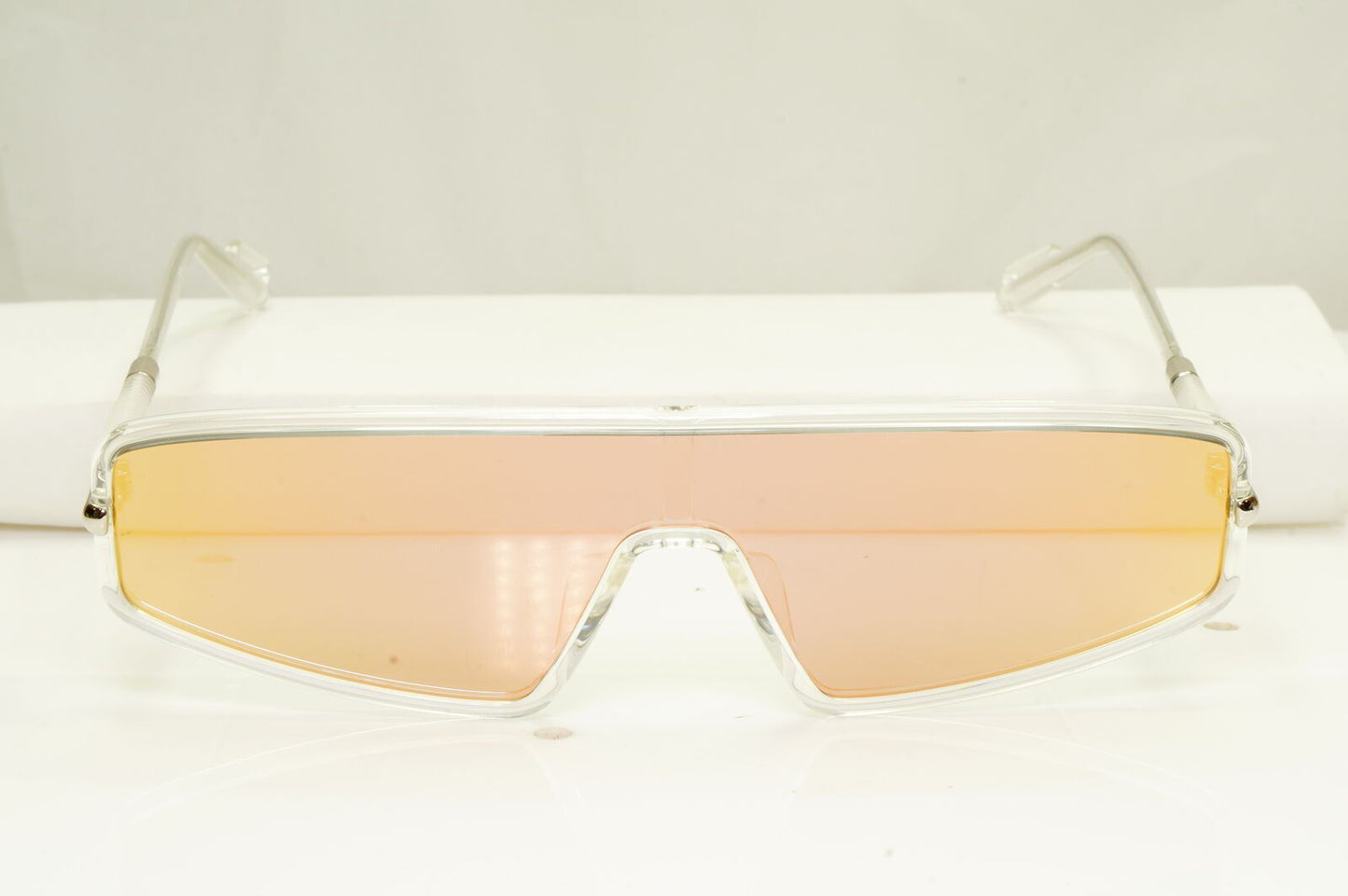 Authentic Dior Homme Mens Sunglasses Rose Gold Mirror Visor Shield Mercure 9000J