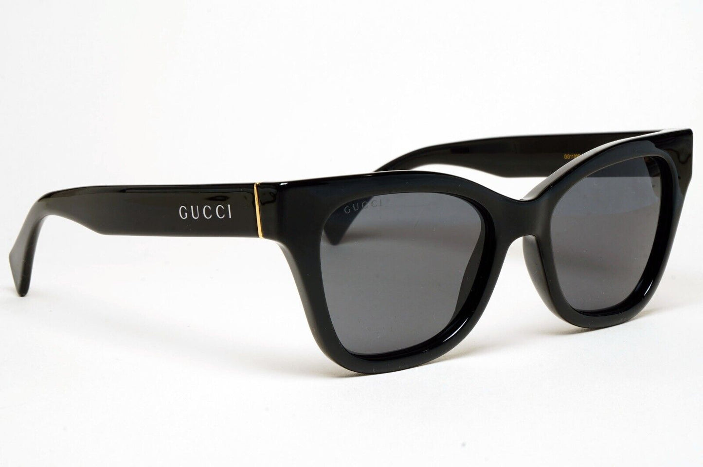Gucci Sunglasses 2022 Black Glossy Square GG1133S 001 52mm 250125