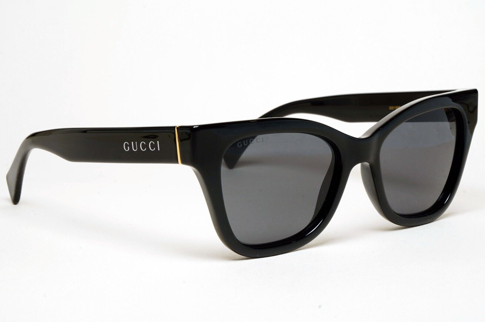Gucci Sunglasses 2022 Black Glossy Square GG1133S 001 52mm 250125