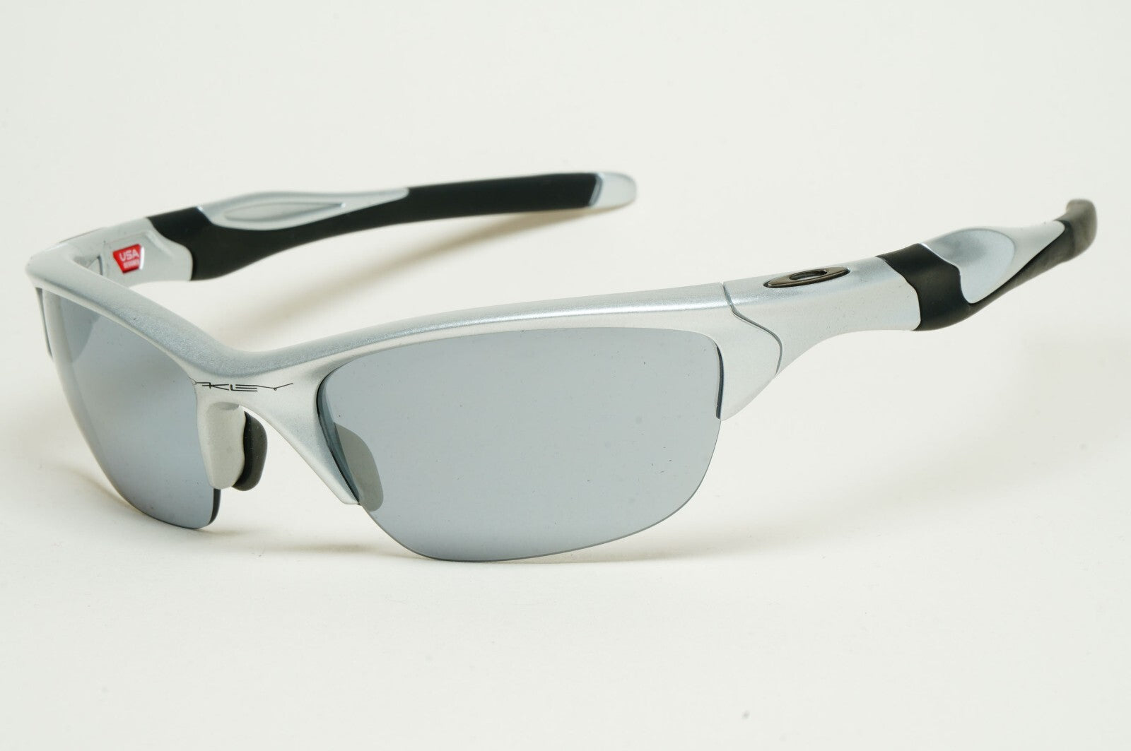 Oakley Sunglasses Half Jacket 2.0 (A) Silver Slate Iridium Wrap OO 9153 02 62mm