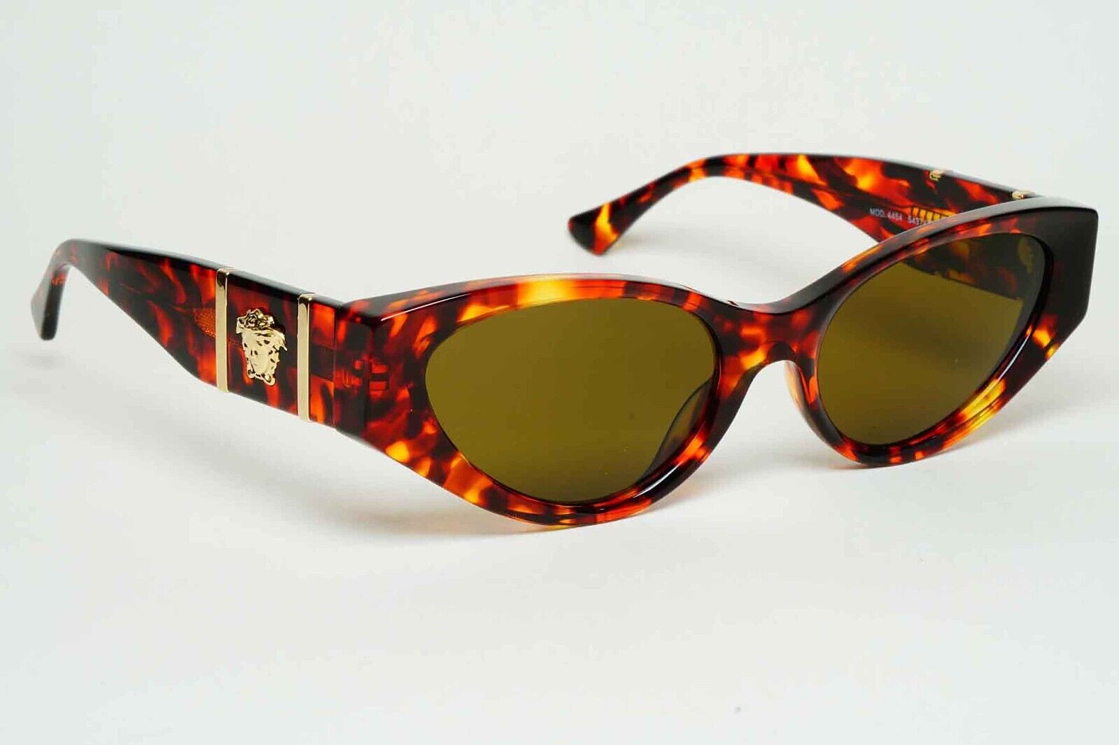 Versace Sunglasses Brown Gold Medusa Rectangle MOD VE 4454 5437/73 55mm