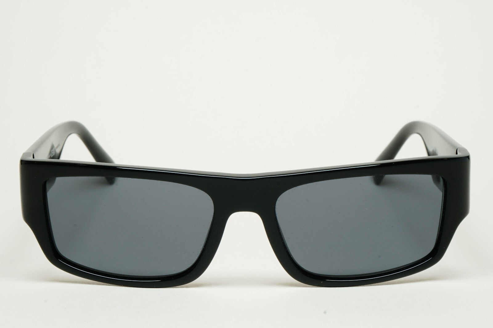 Versace Sunglasses Black Gold Medusa Rectangle RB 4385 GB1/87 56mm