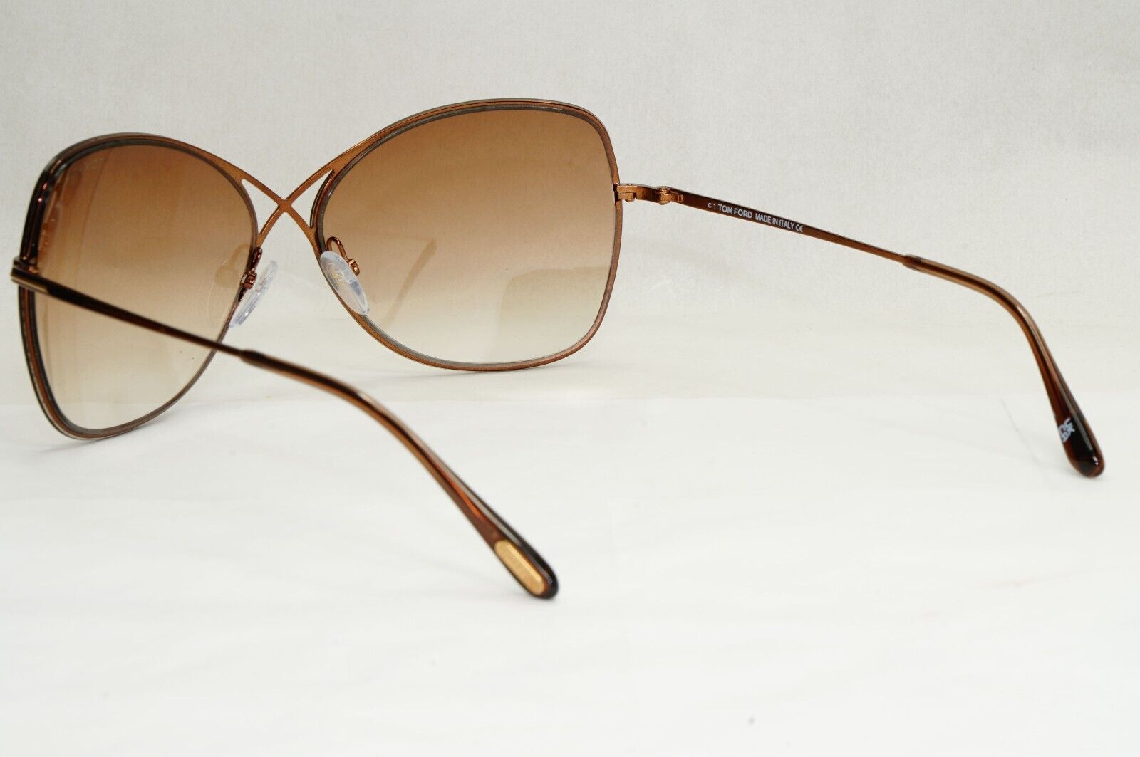Tom Ford Sunglasses Colette Brown Gradient Bronze FT0250 TF 250 48F 63mm [A]