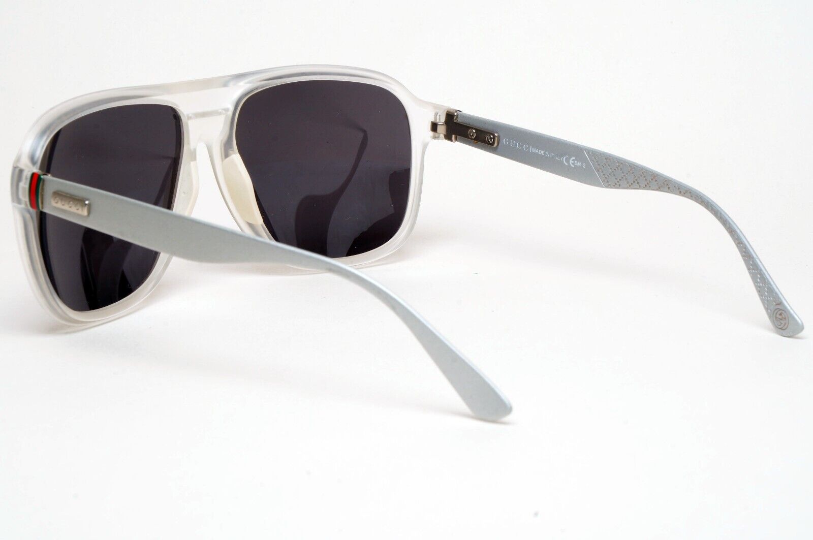 Gucci Sunglasses 2013 Vintage Aluminum Grey Matte GG 1076/S JWIHI 59mm 290125