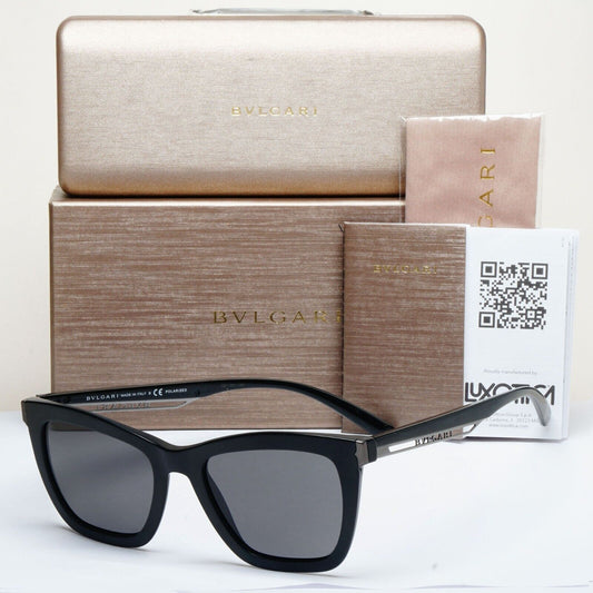 Bvlgari Sunglasses 2023 Black Square Polarized 8233 5313/81 120125