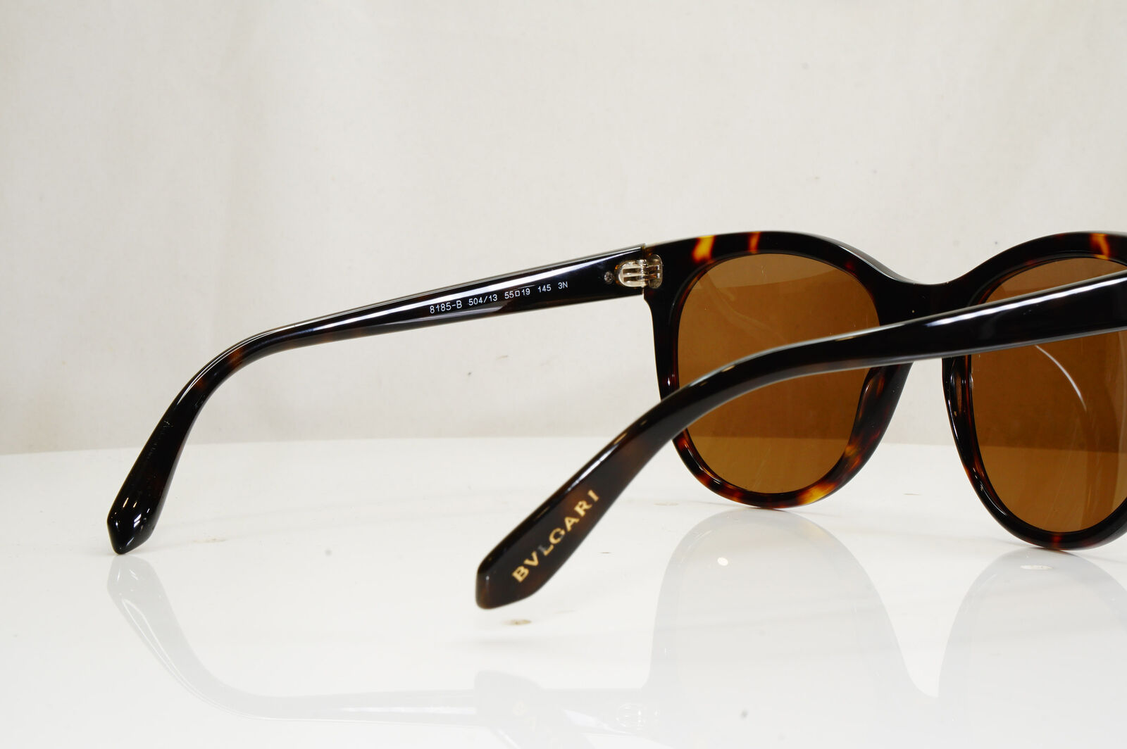 Authentic BVLGARI Womens Boxed Vintage Sunglasses CRYSTAL 8134 504/13 28297