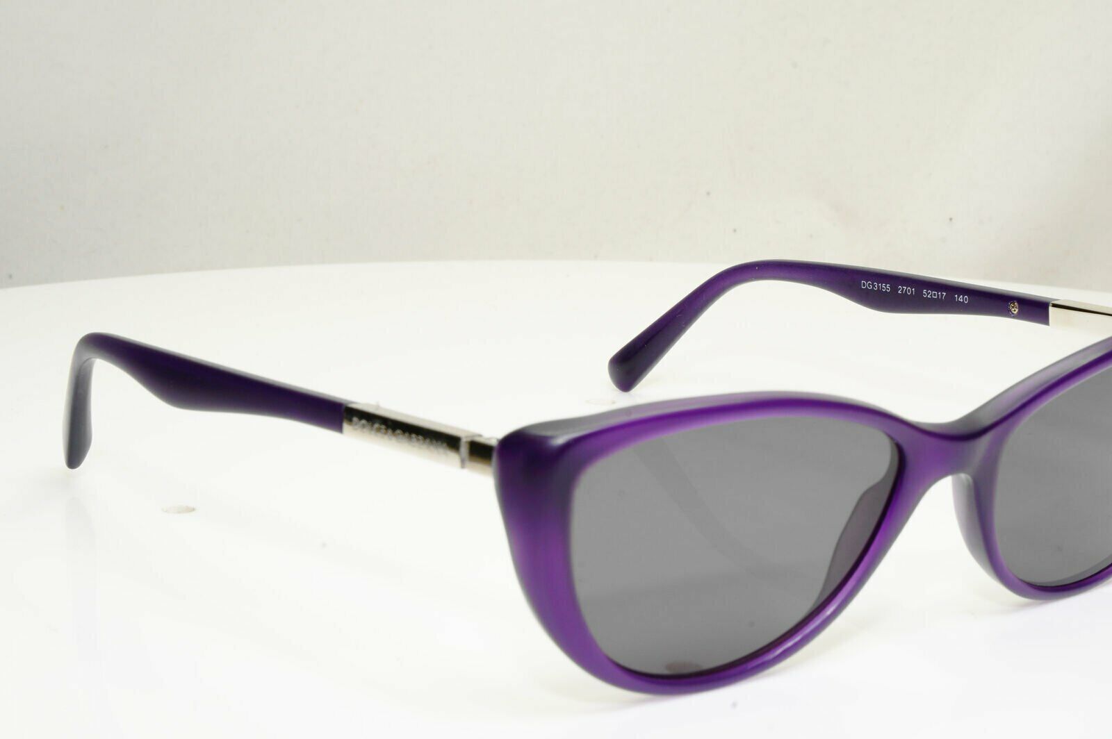 Dolce & Gabbana Sunglasses Violet Purple Gold Womens D&G 3155 2701 30419