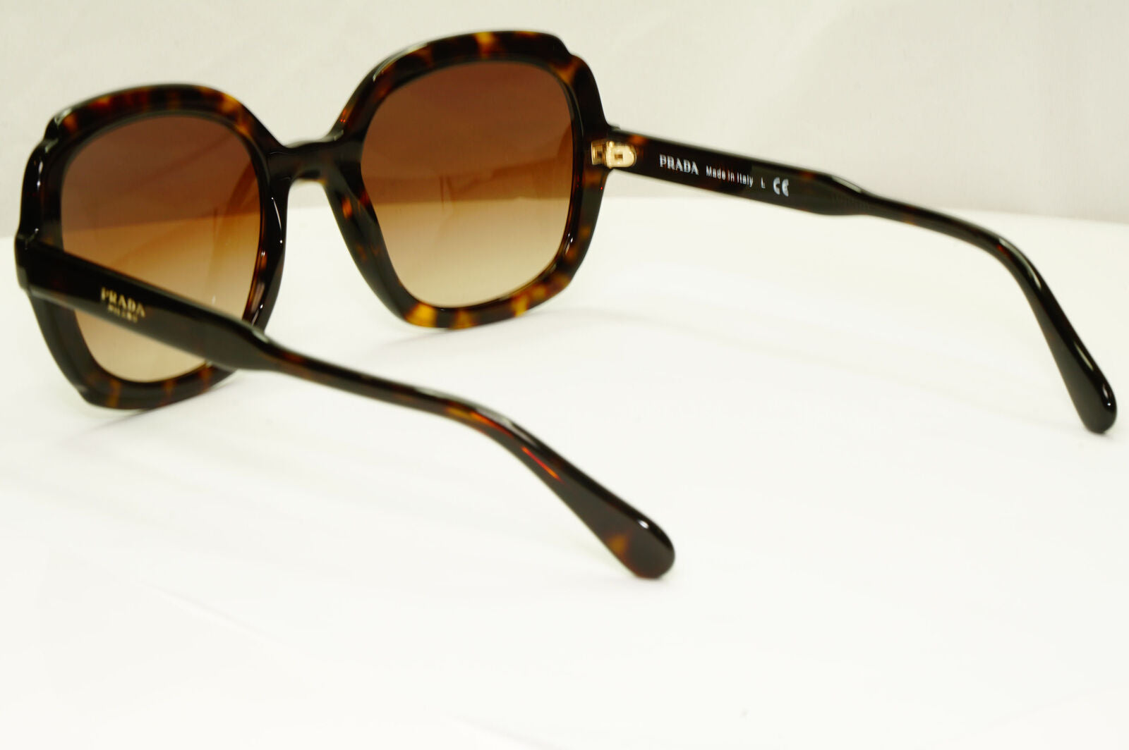 Prada Tortoise Milano Sunglasses Brown Gradient SPR SPR 16U 2AU-6S1 PR16US