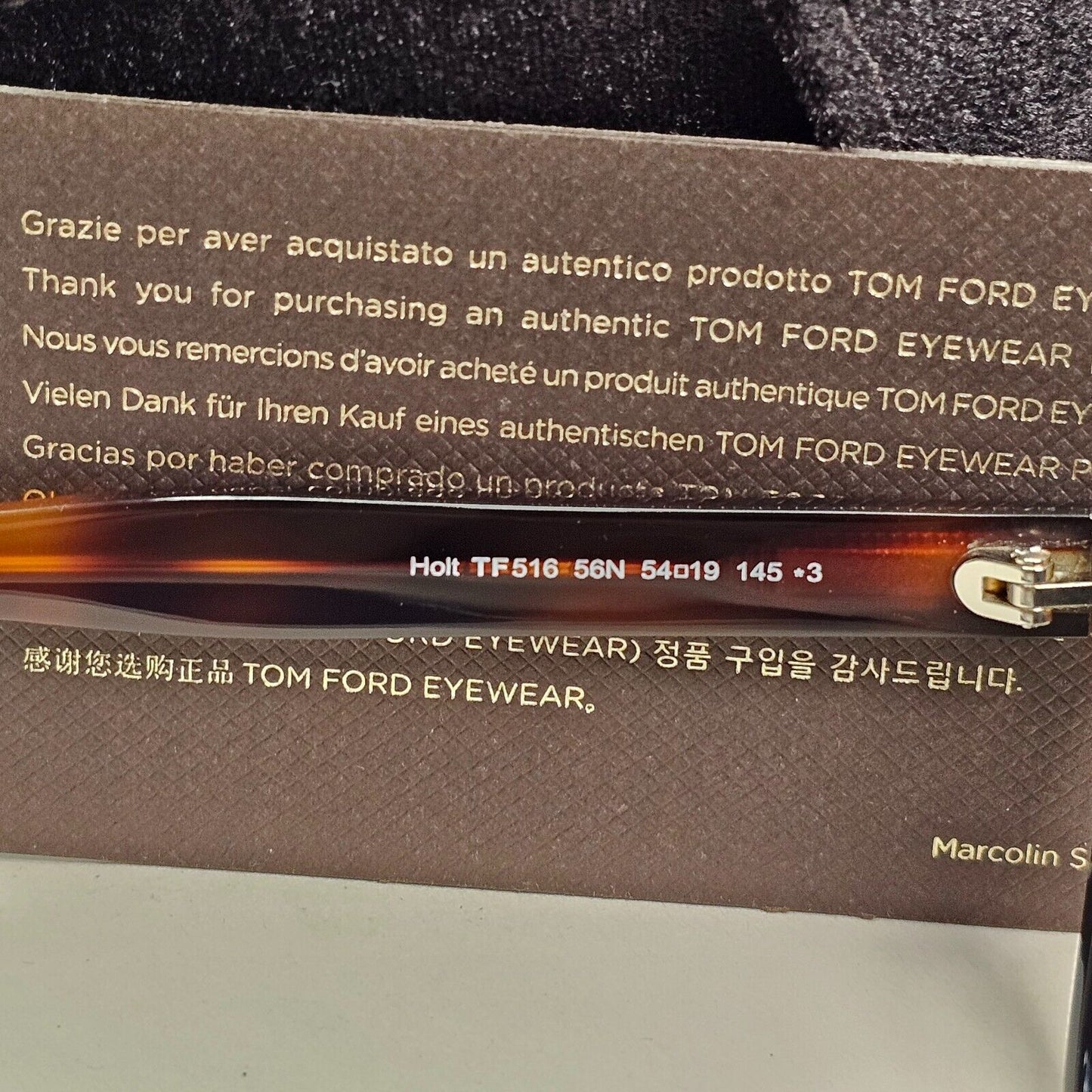 Tom Ford Sunglasses Holt Havana Brown Green Teal Bridge FT0516 TF 516 56N 54mm