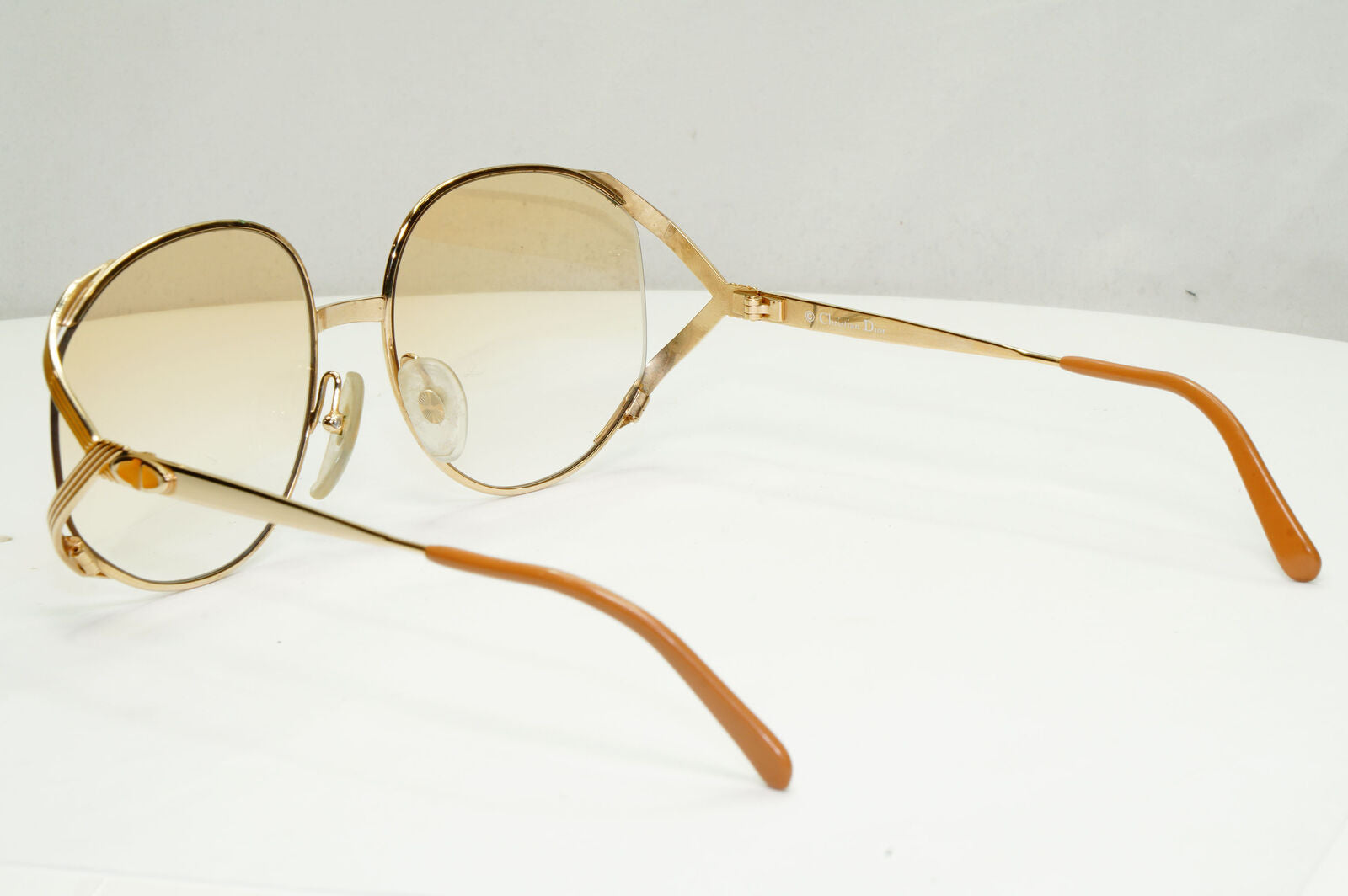 Dior 1990s Vintage Sunglasses Austria Gold Brown Gradient Square 2387 41 251122
