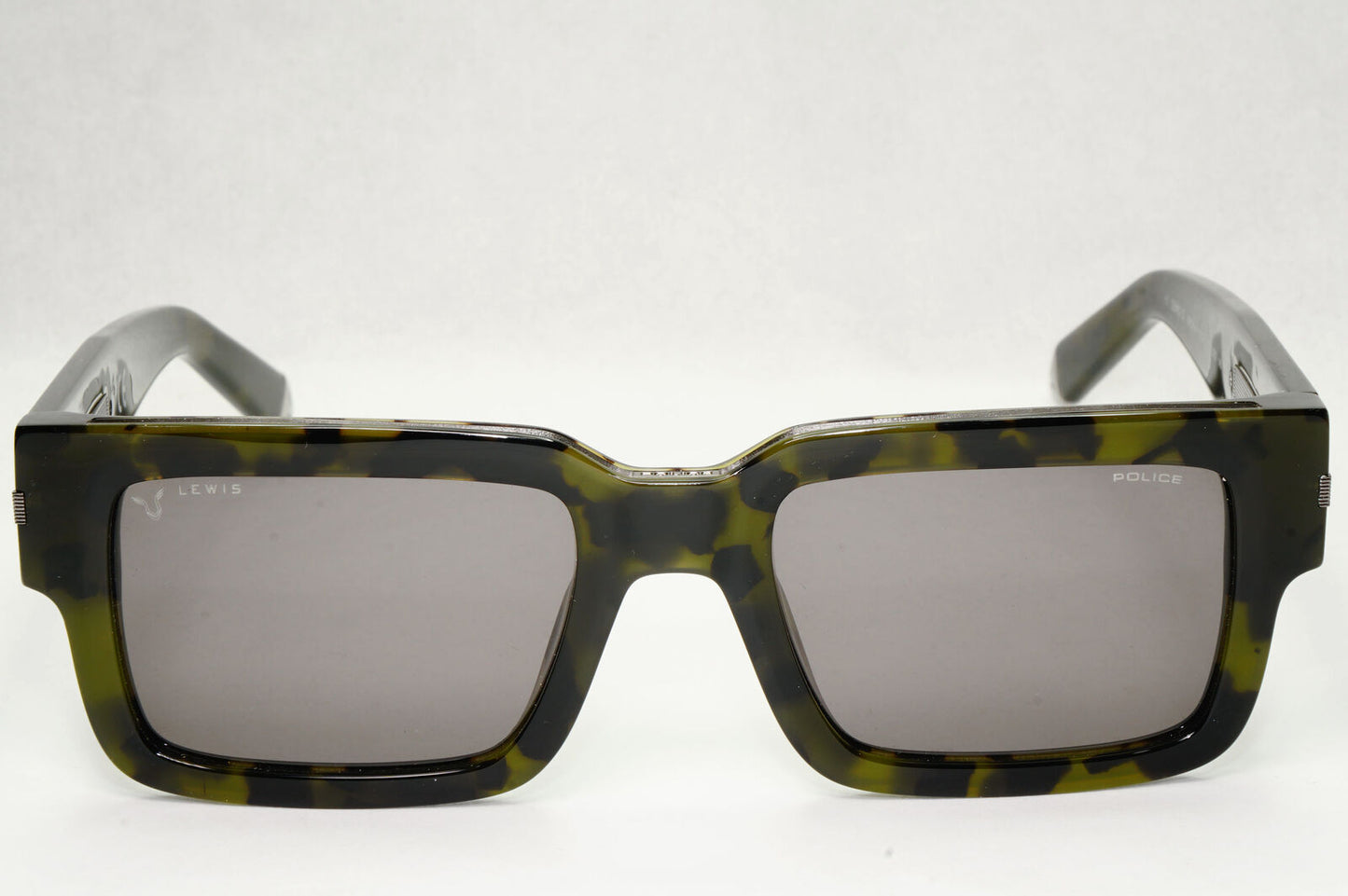 Police x Lewis Hamilton Sunglasses F1 Grey Green Camo SPL E14 Lewis 32 COL 092I