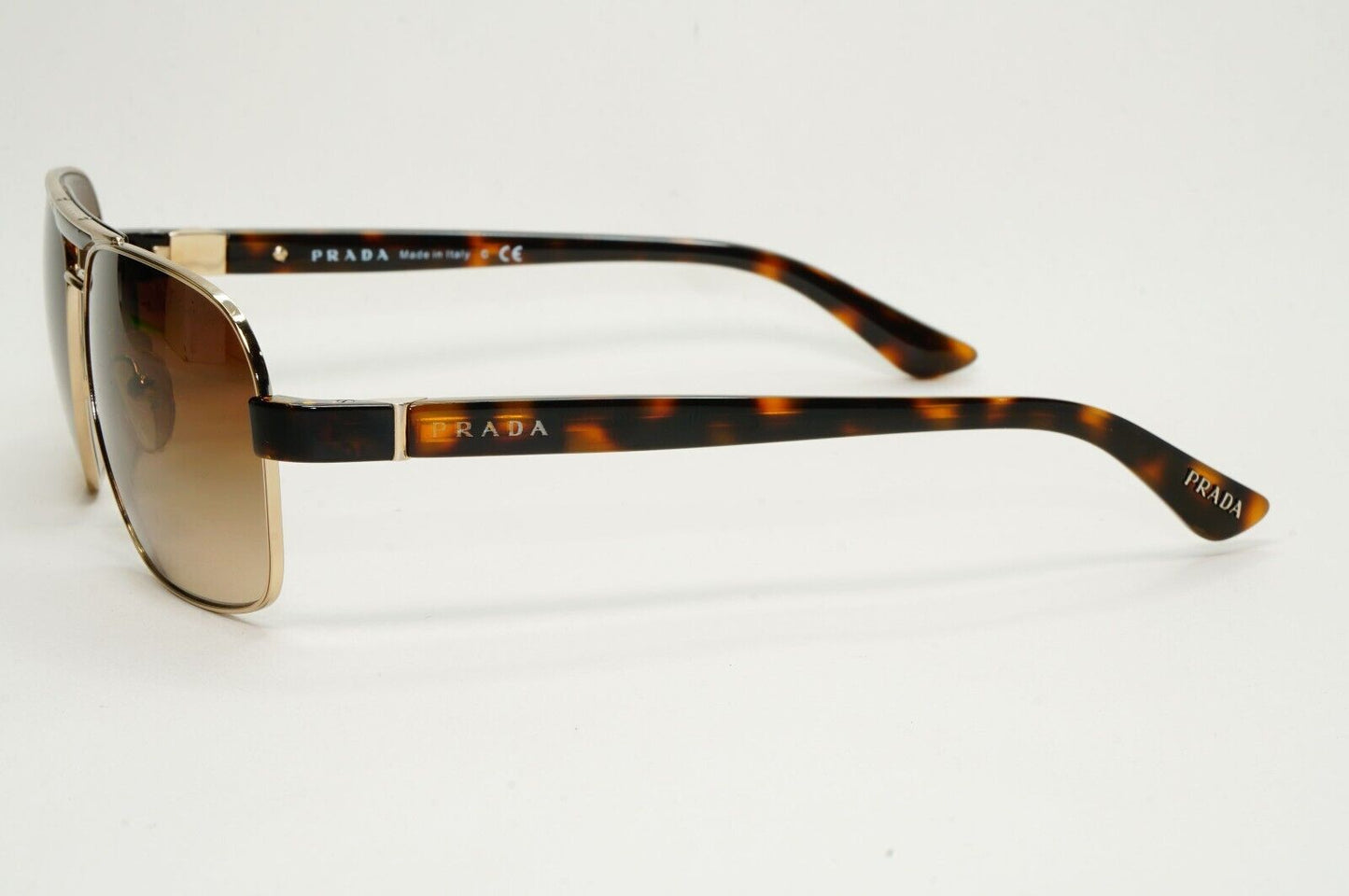 Prada Sunglasses 2013 Vintage Gold Brown Pilot PR55OS SPR 55O ZVN-6S1 120824