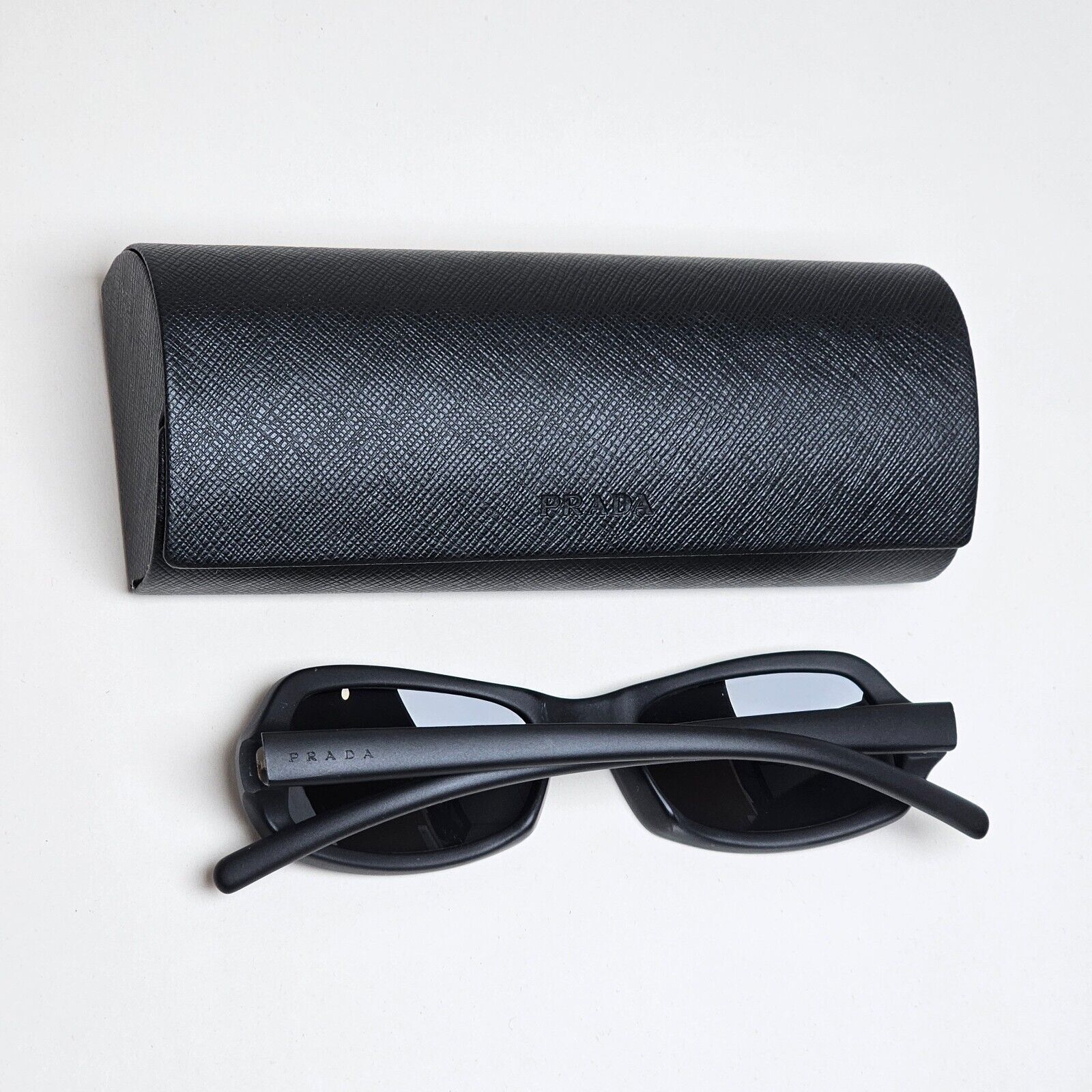 Prada Sunglasses 1999 Vintage 1st Collection Black PR02AS SPR 02A 1AA-1A1 110225