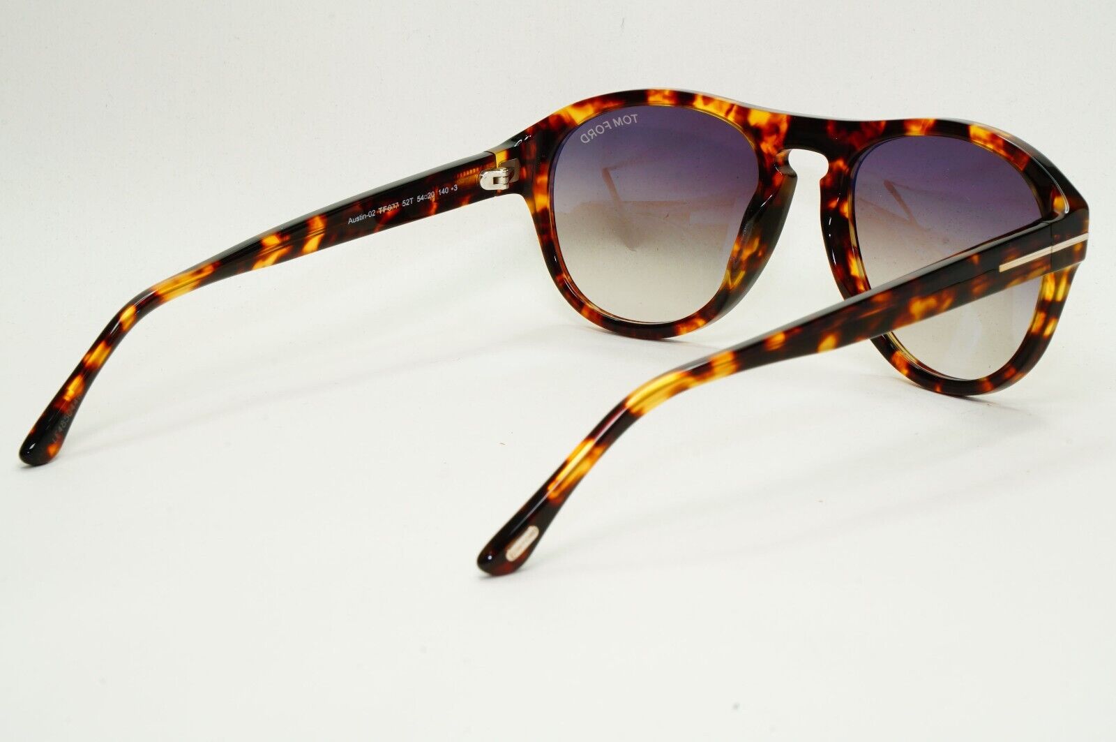 Tom Ford Sunglasses Austin-02 Brown Tortoiseshell Gradient FT0677 TF 677 52T